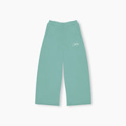 Wide Leg Sweatpants - Jade