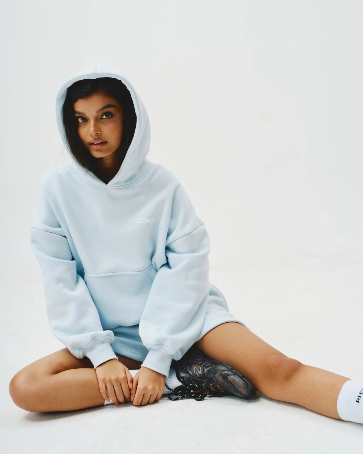 Plush Hoodie - Cloud