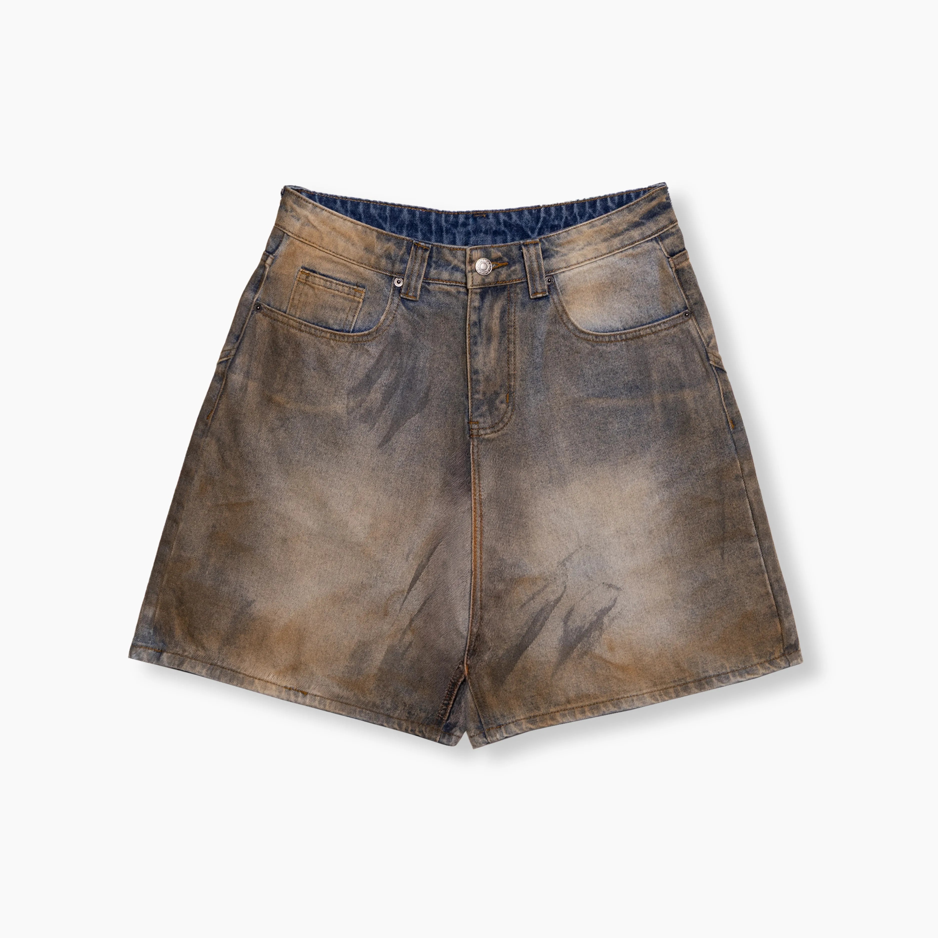 Denim Short - Mud