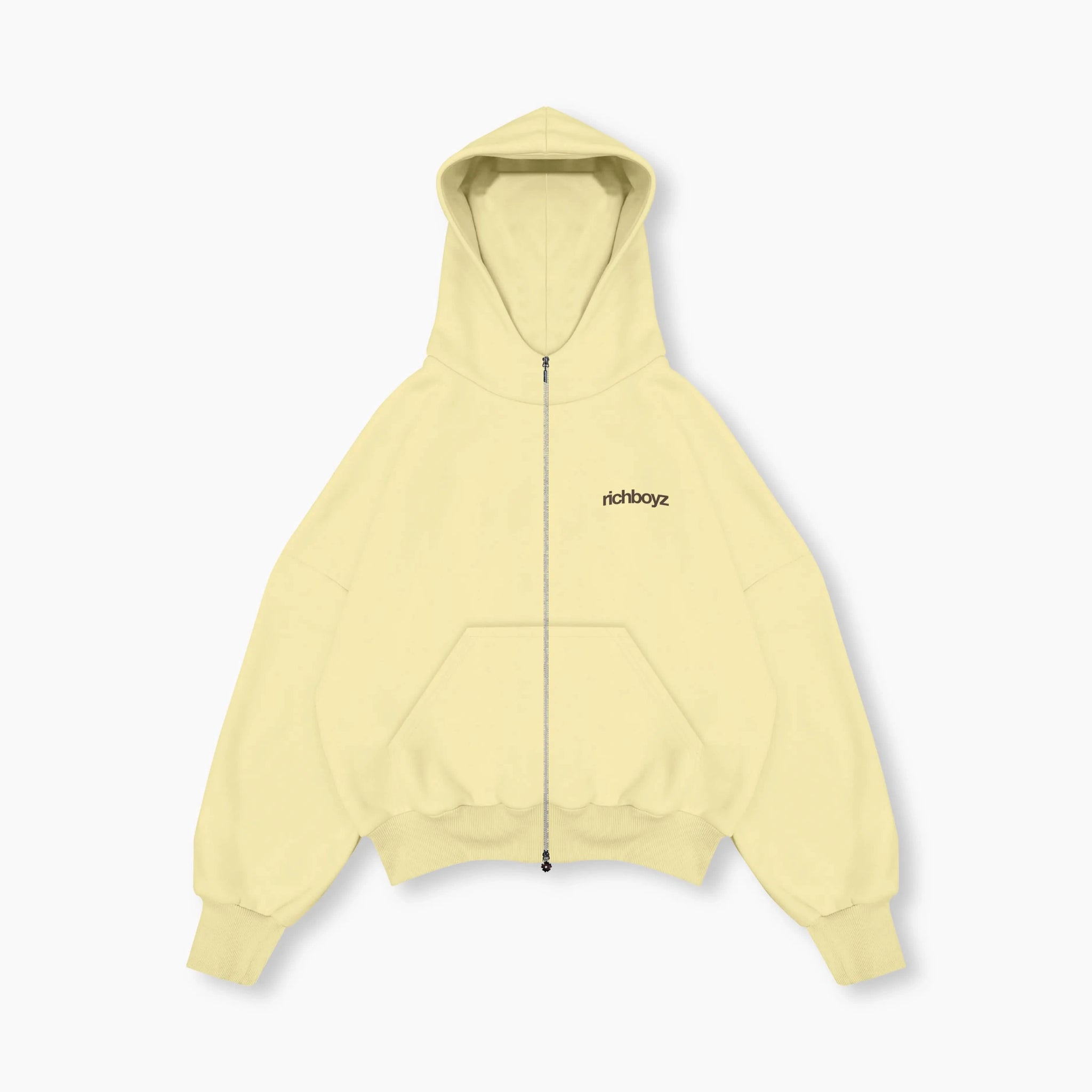 Yellow Blue Checkered Unisex Cotton Hoodie 2XS-6XL main image 0