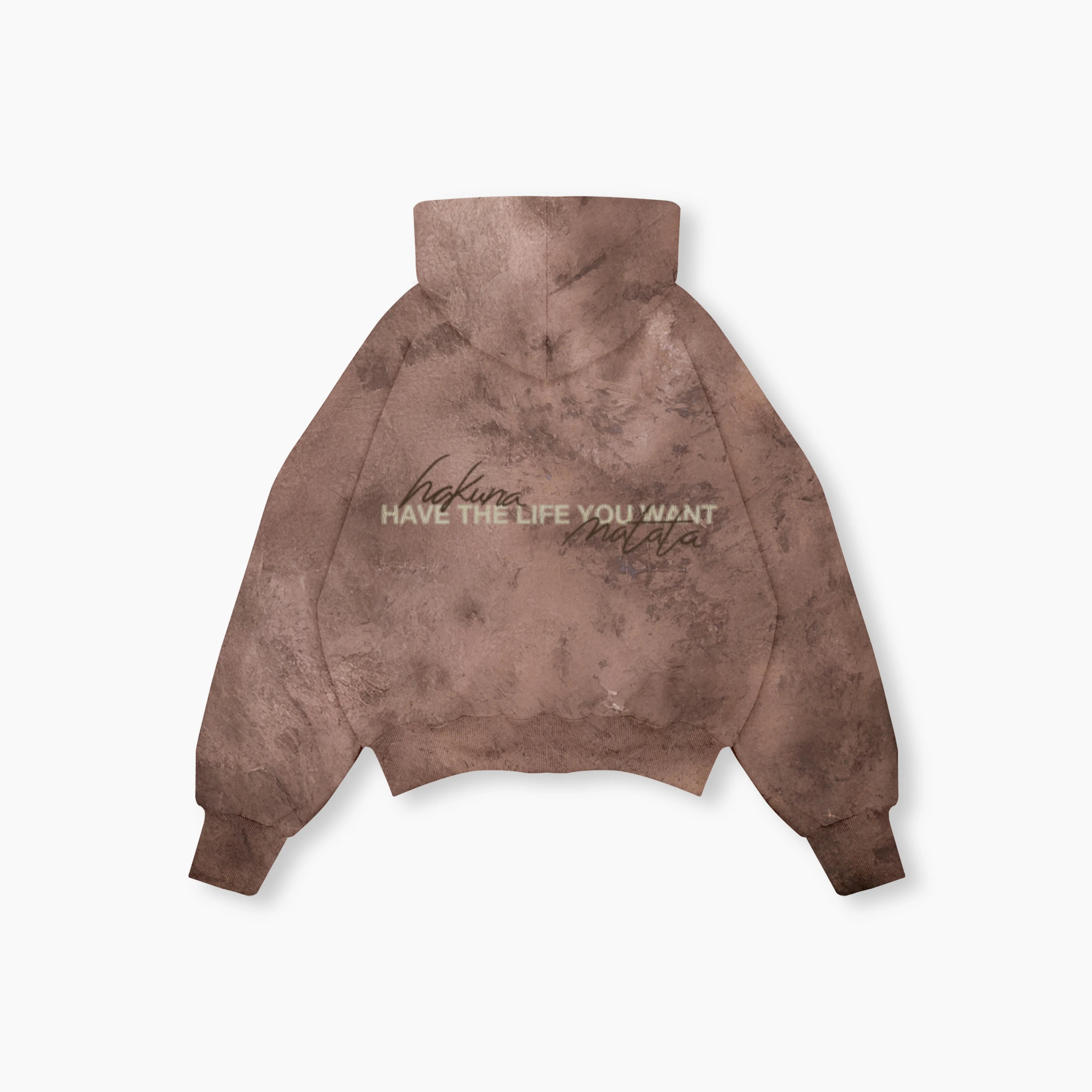 Double Zip Lite Hoodie - Soil