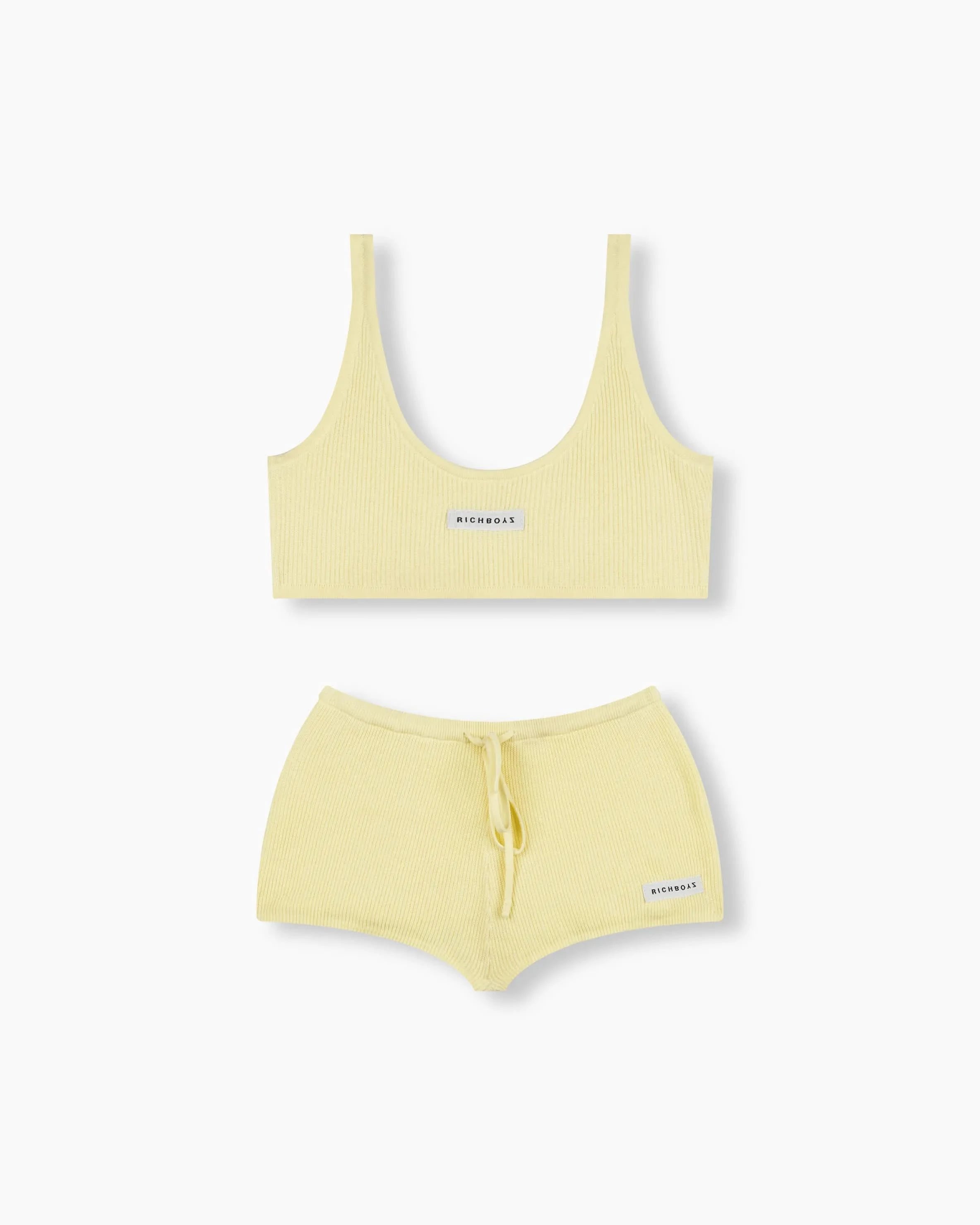 Knitted Bralette Set