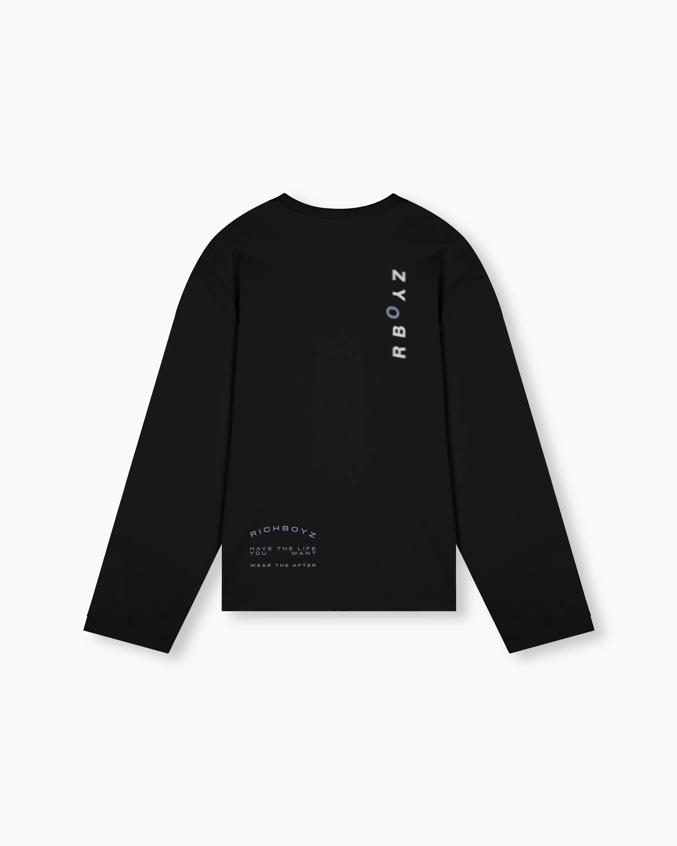 Raw Edge Long Sleeve - Slate