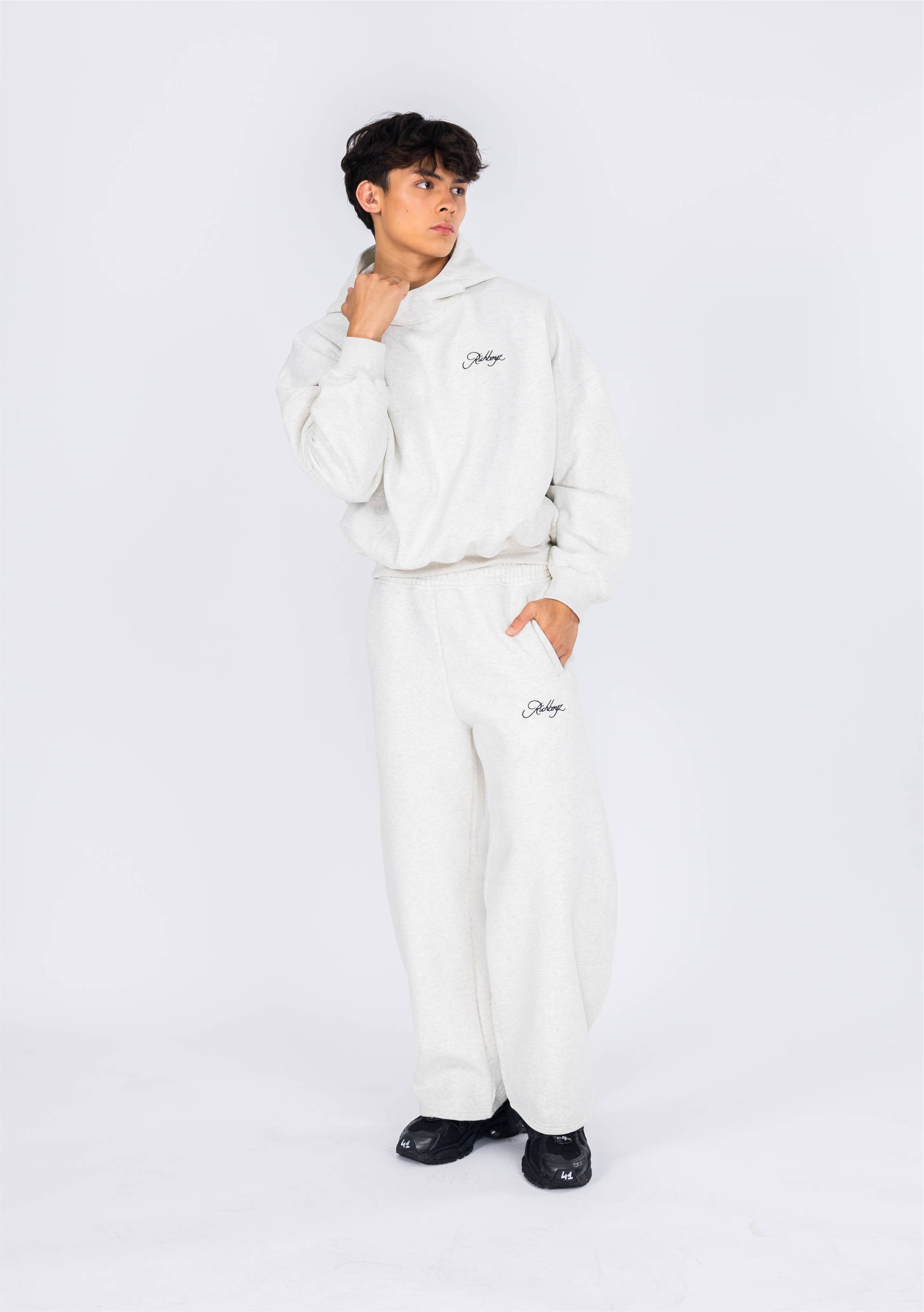 Wide Leg Sweatpants - Marble