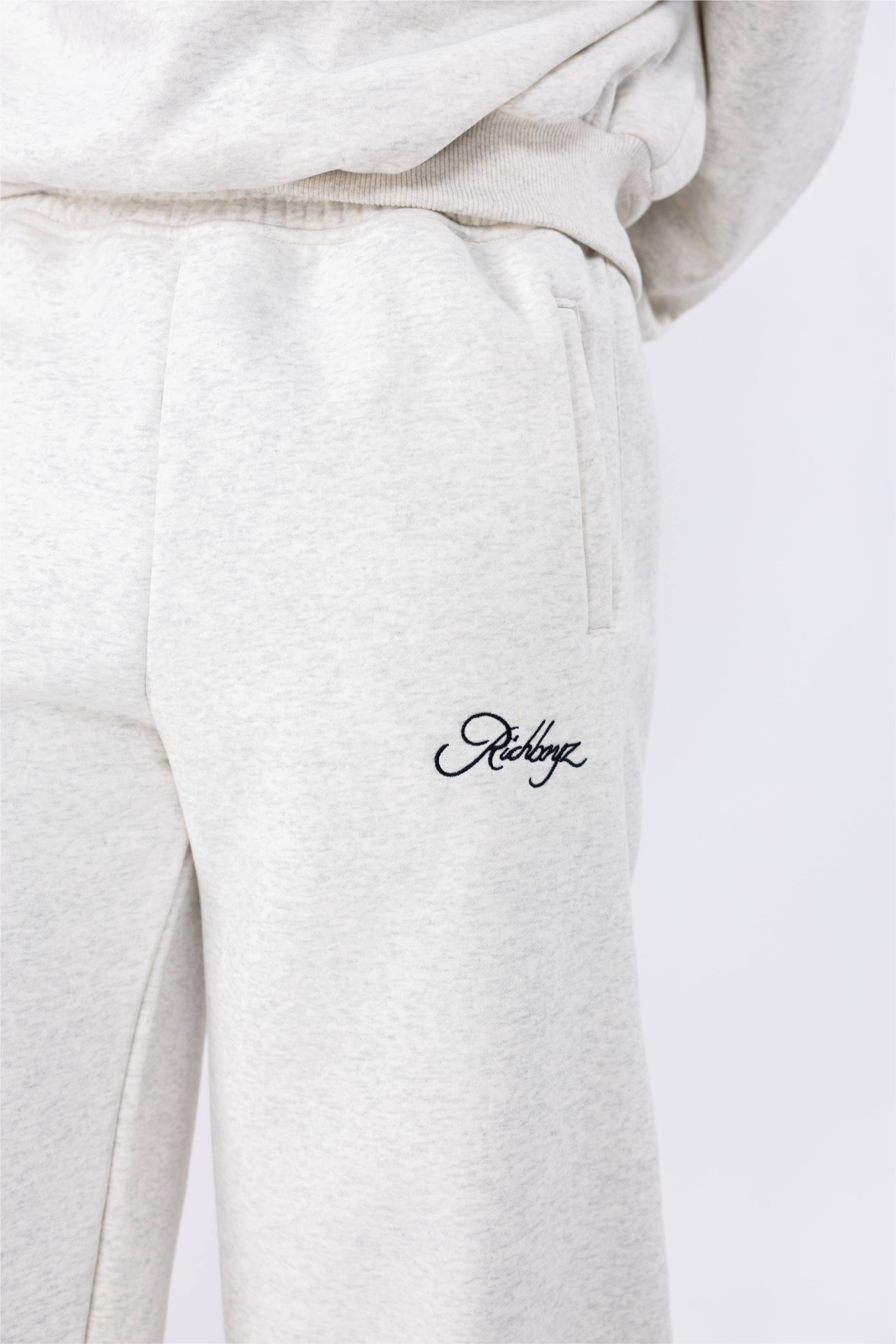 Wide Leg Sweatpants - Marble