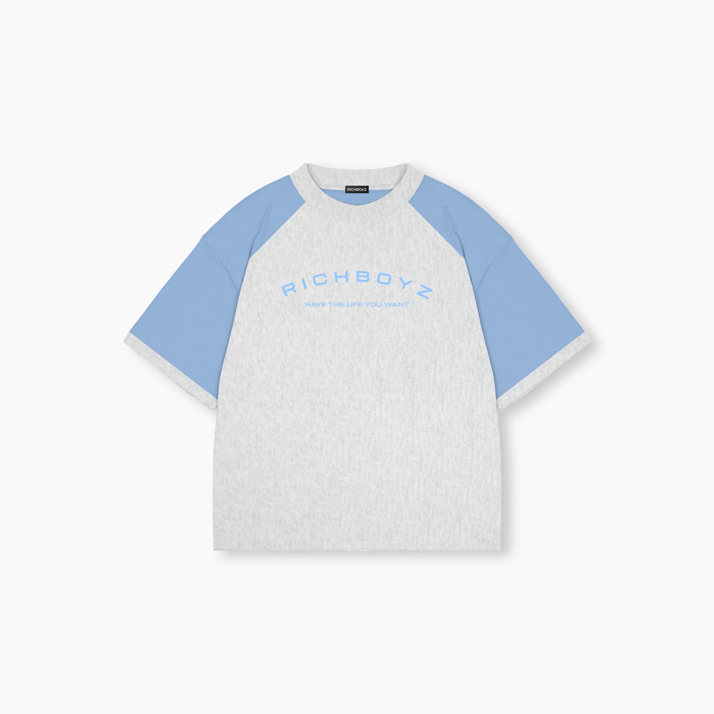 Raglan Tee - Heather Gray