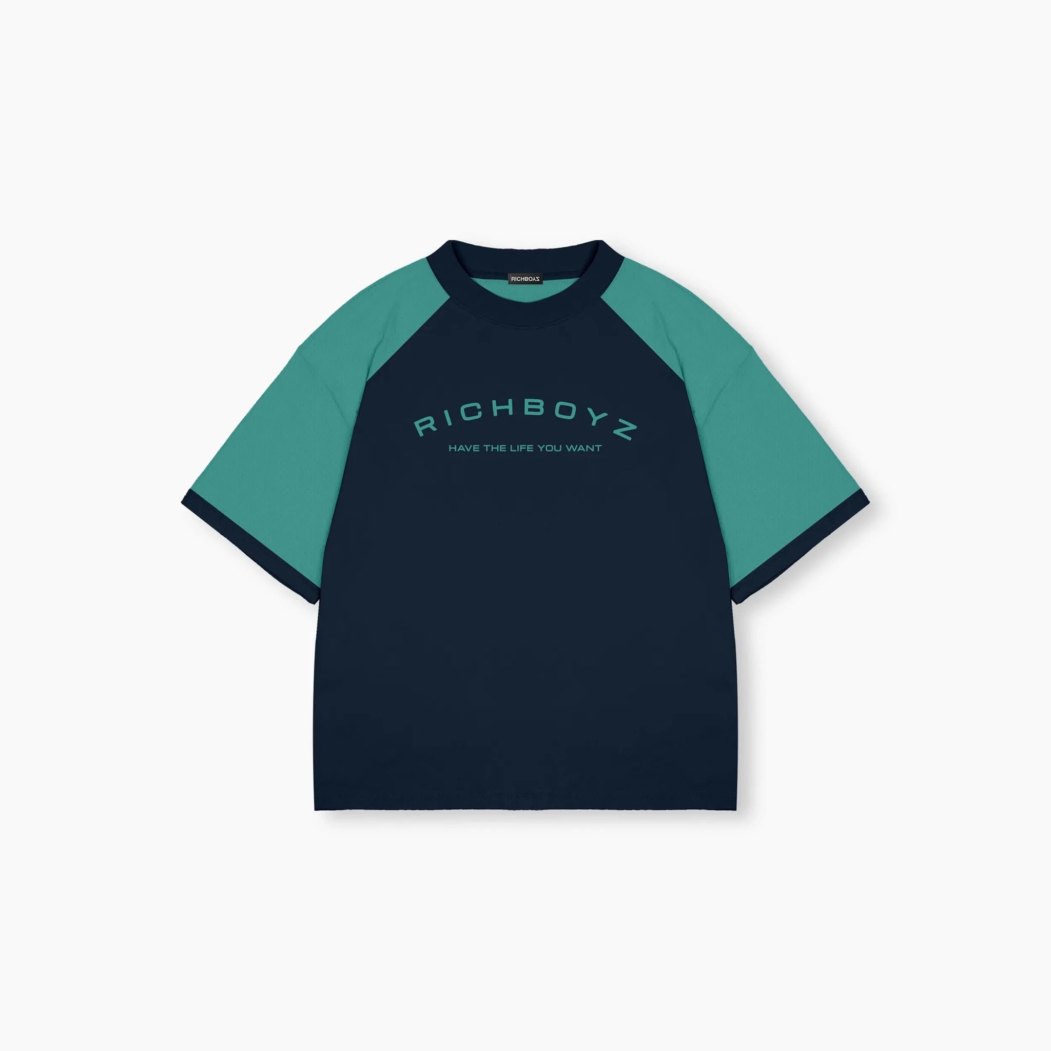 Raglan Tee - Denim Blue Raglan Tee - Denim Blue