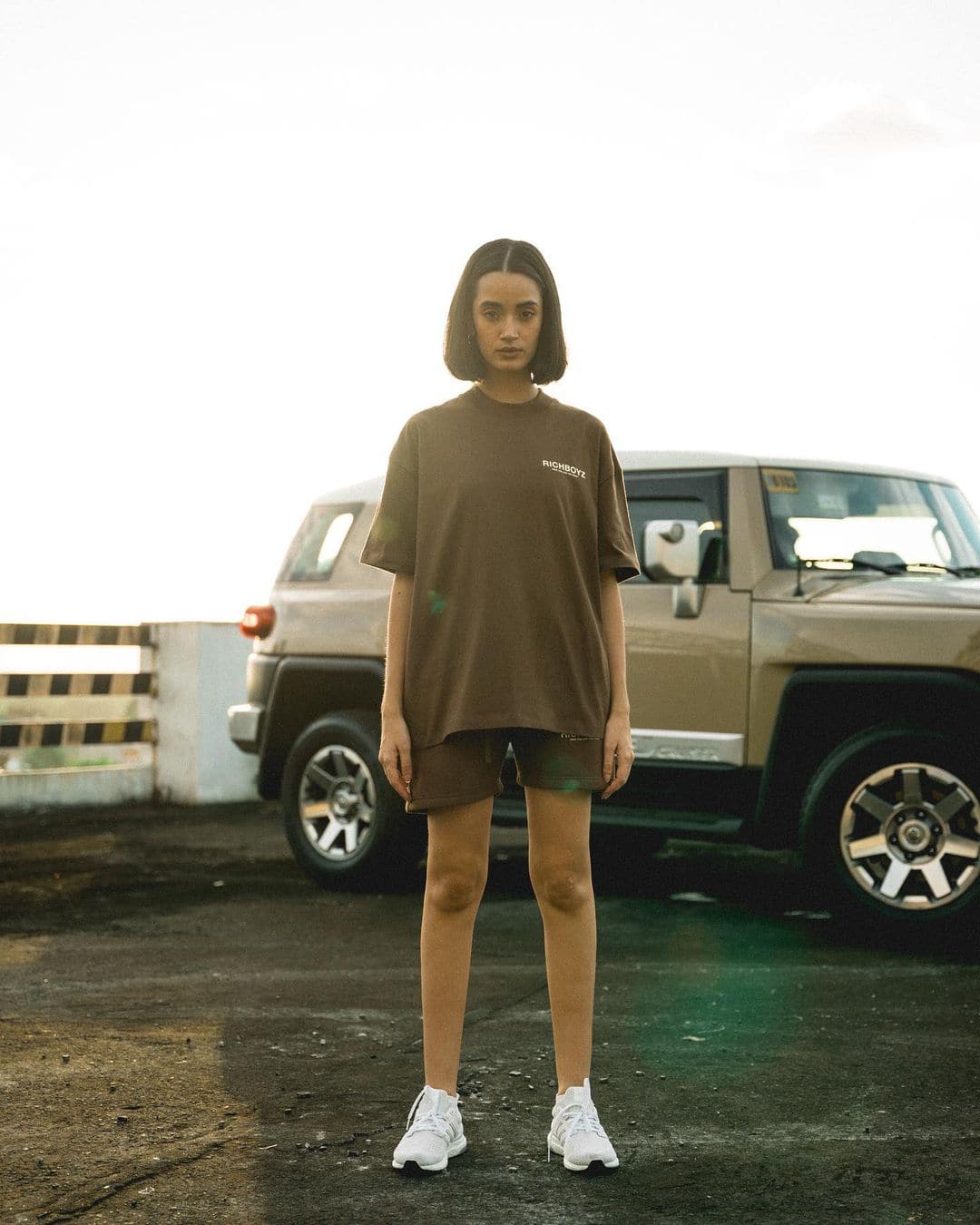 SWEATSHORTS - CHOCO BROWN