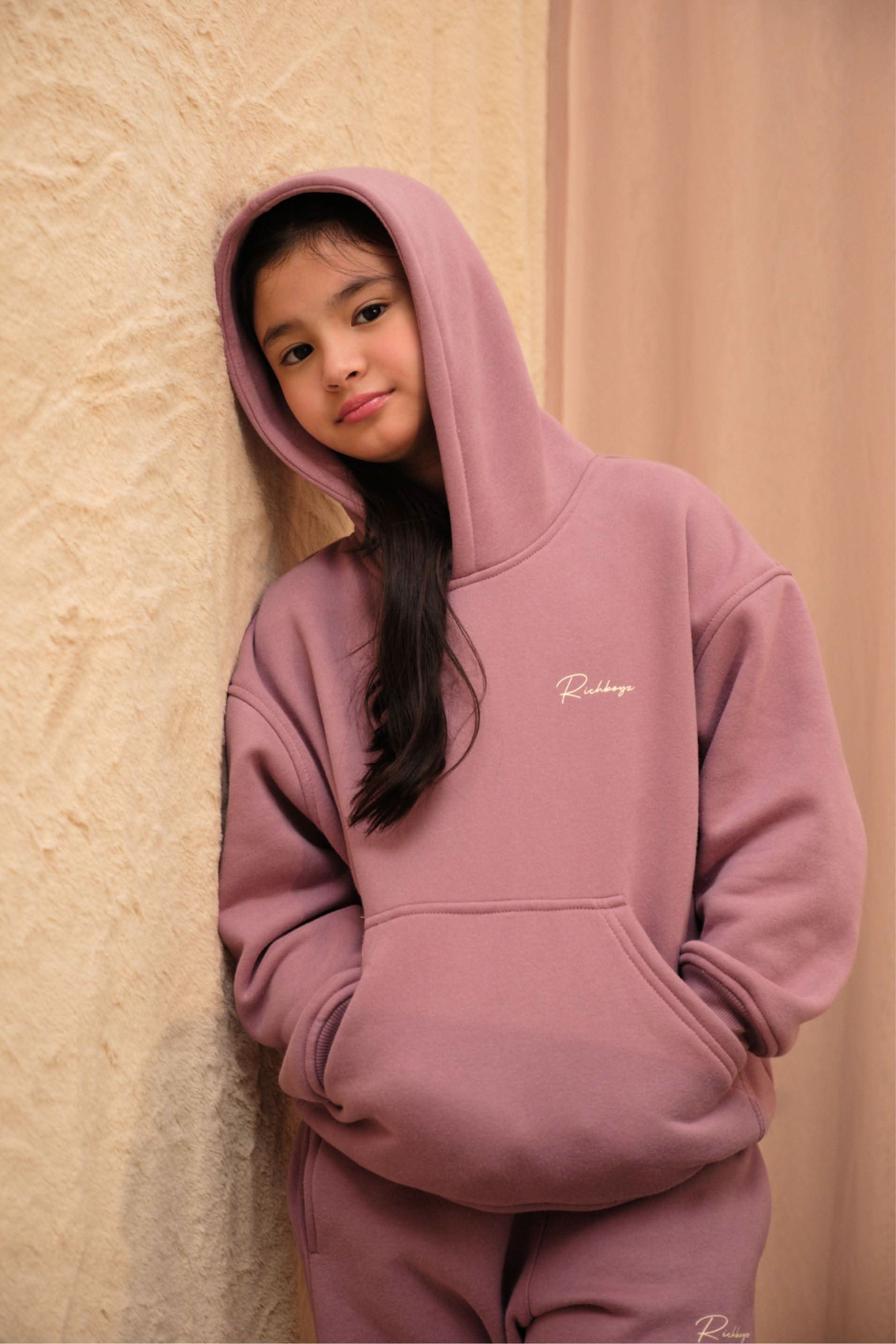Kidz Hoodie - Old Rose