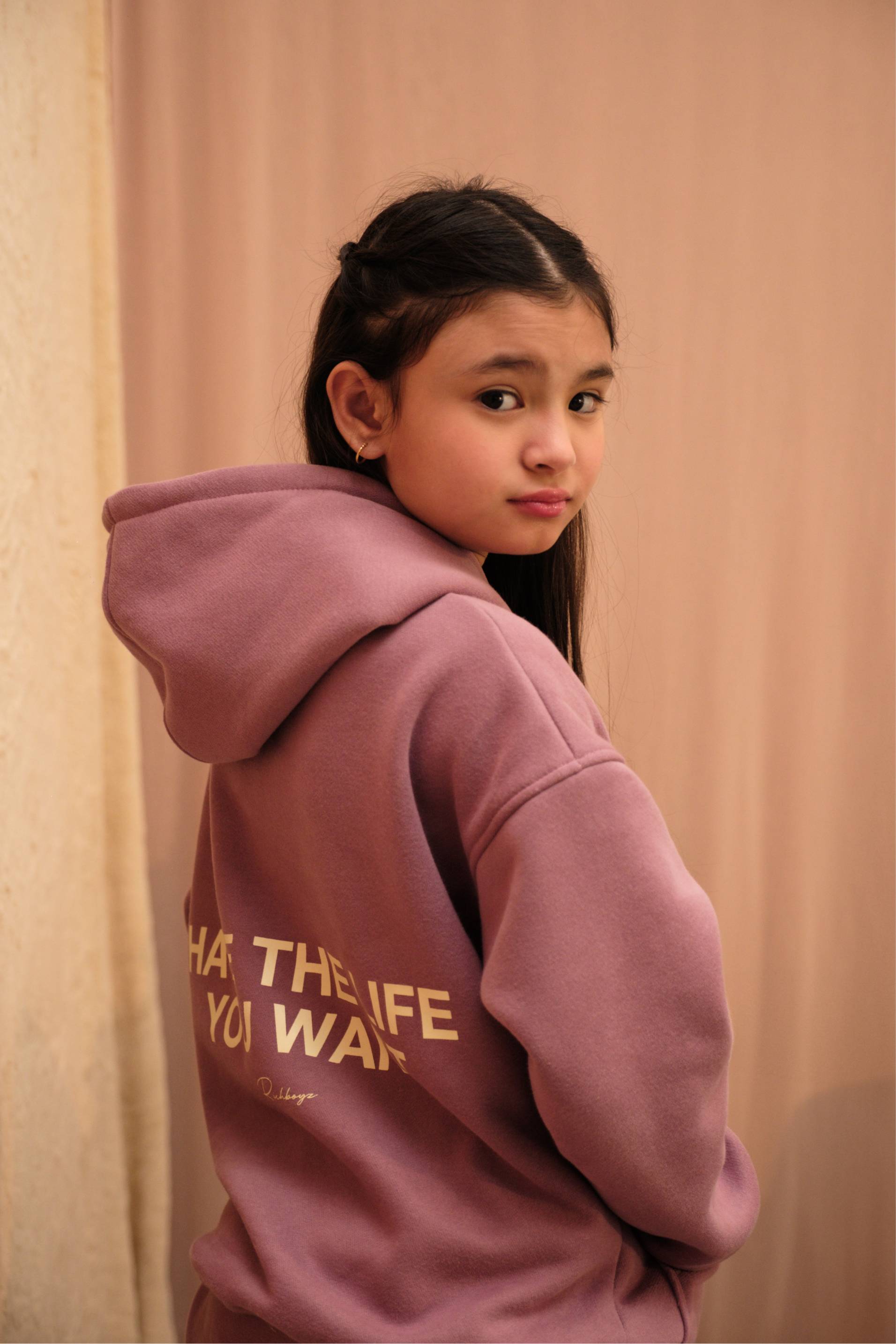 Kidz Hoodie - Old Rose