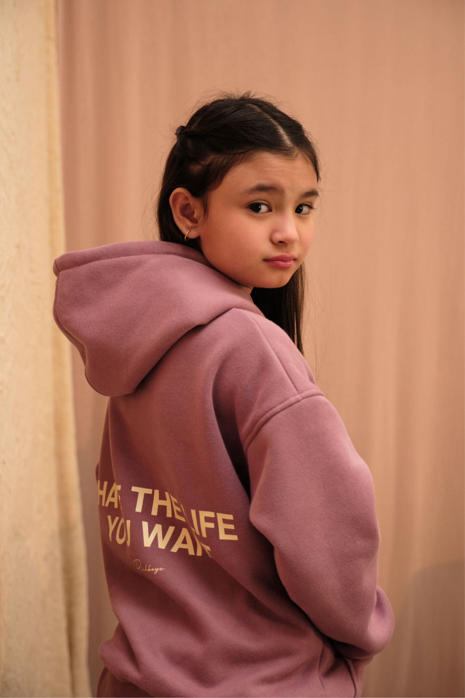Kidz Hoodie - Old Rose