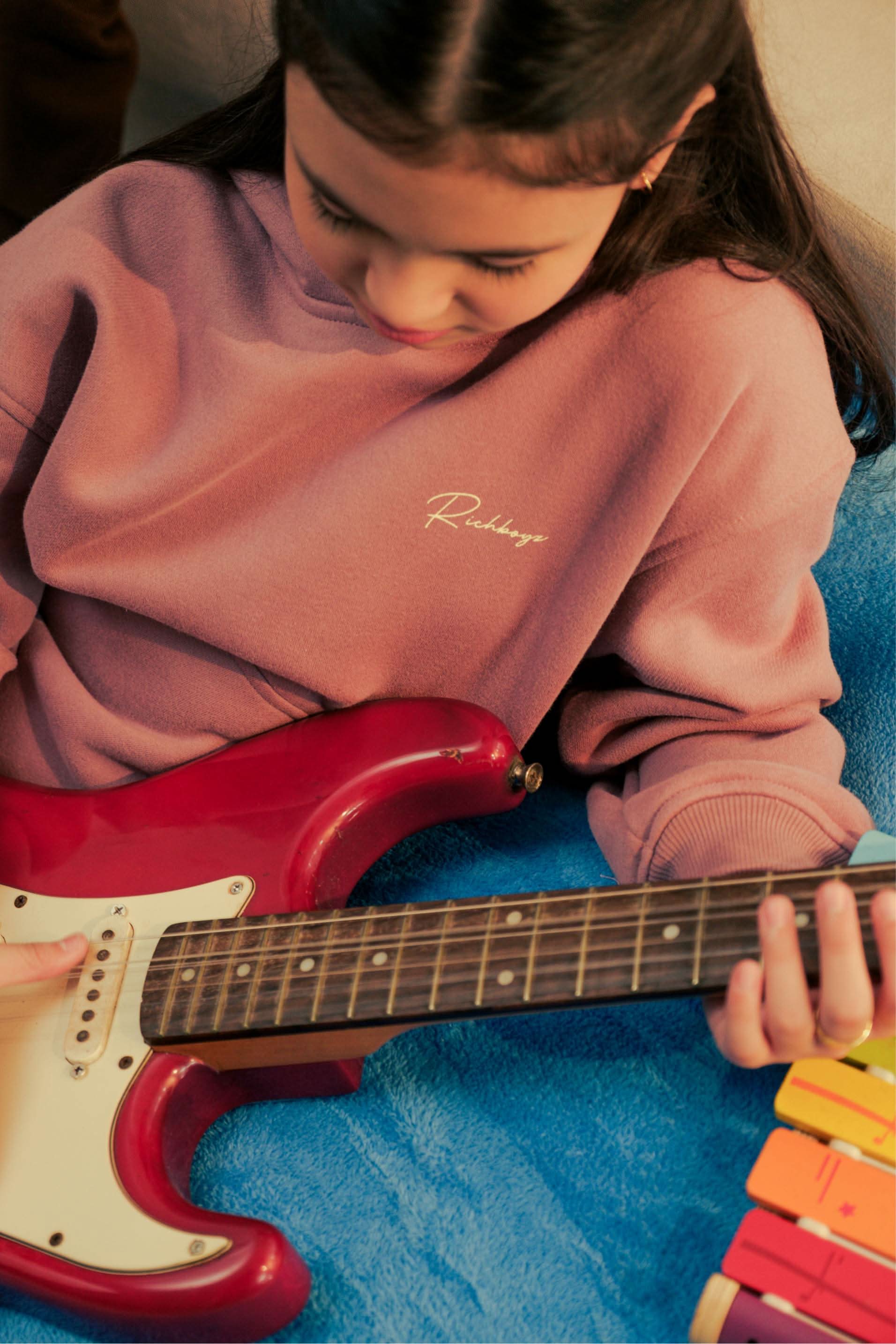 Kidz Hoodie - Old Rose