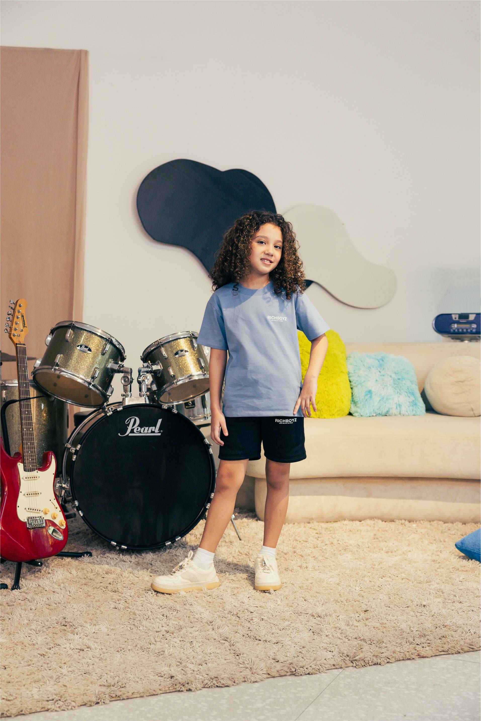 Kidz Sweatshort - Classic Black