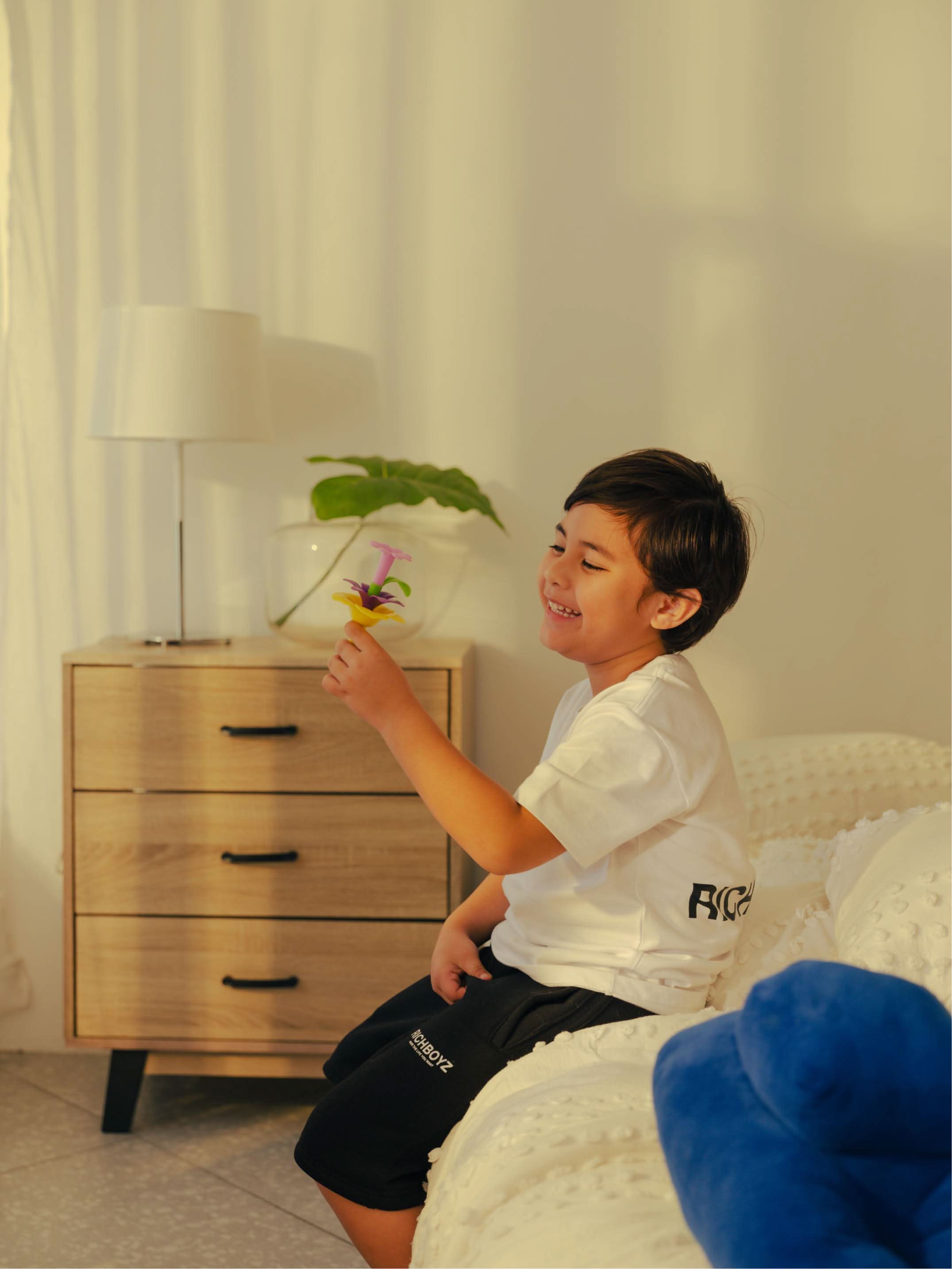 Kidz Relaxed Drop Shoulder Tee - Classic White