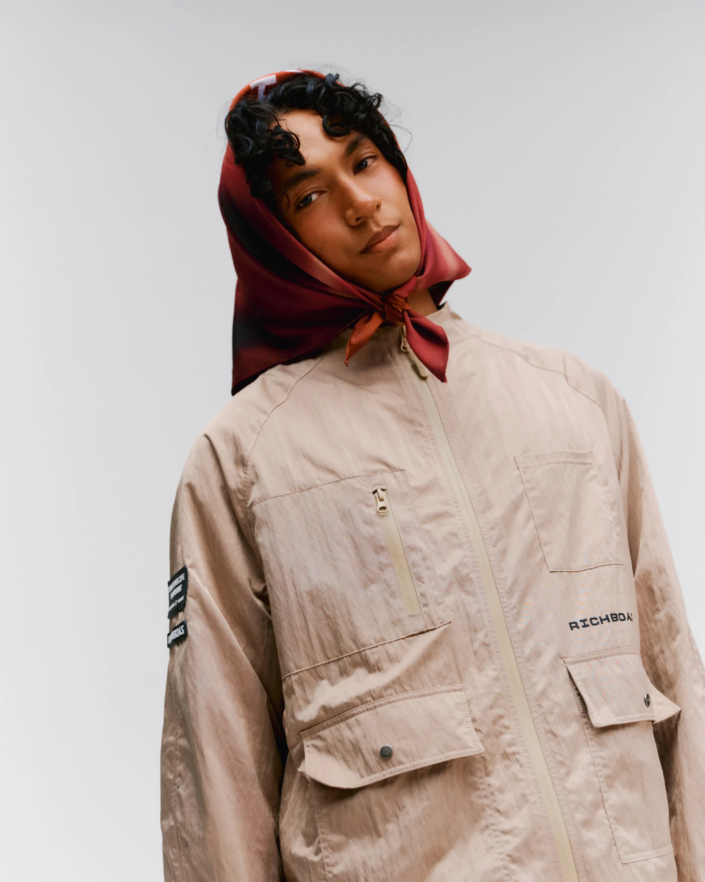 Cargo Zip Sweater - Dune