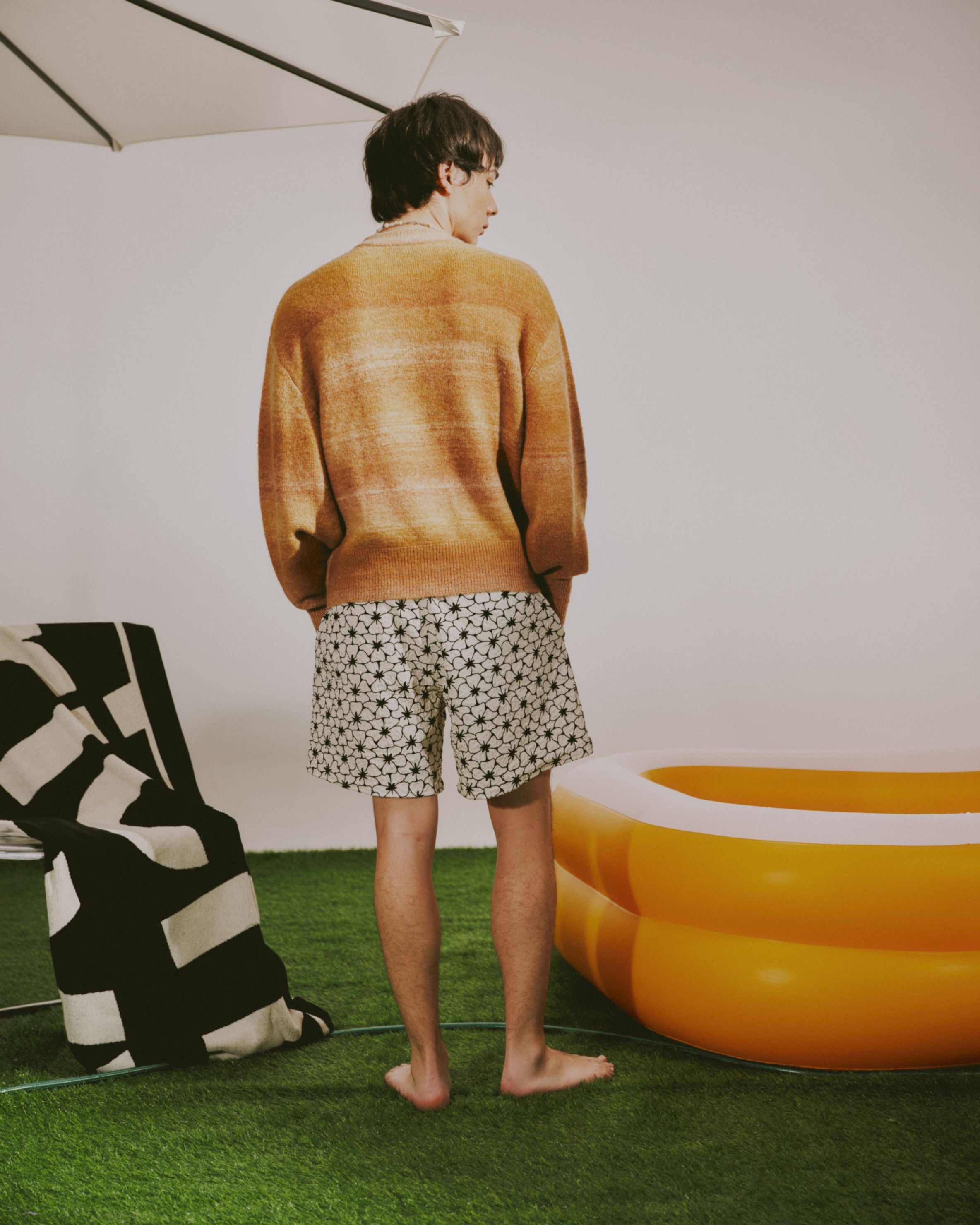 Knitted Sweater - Sunset