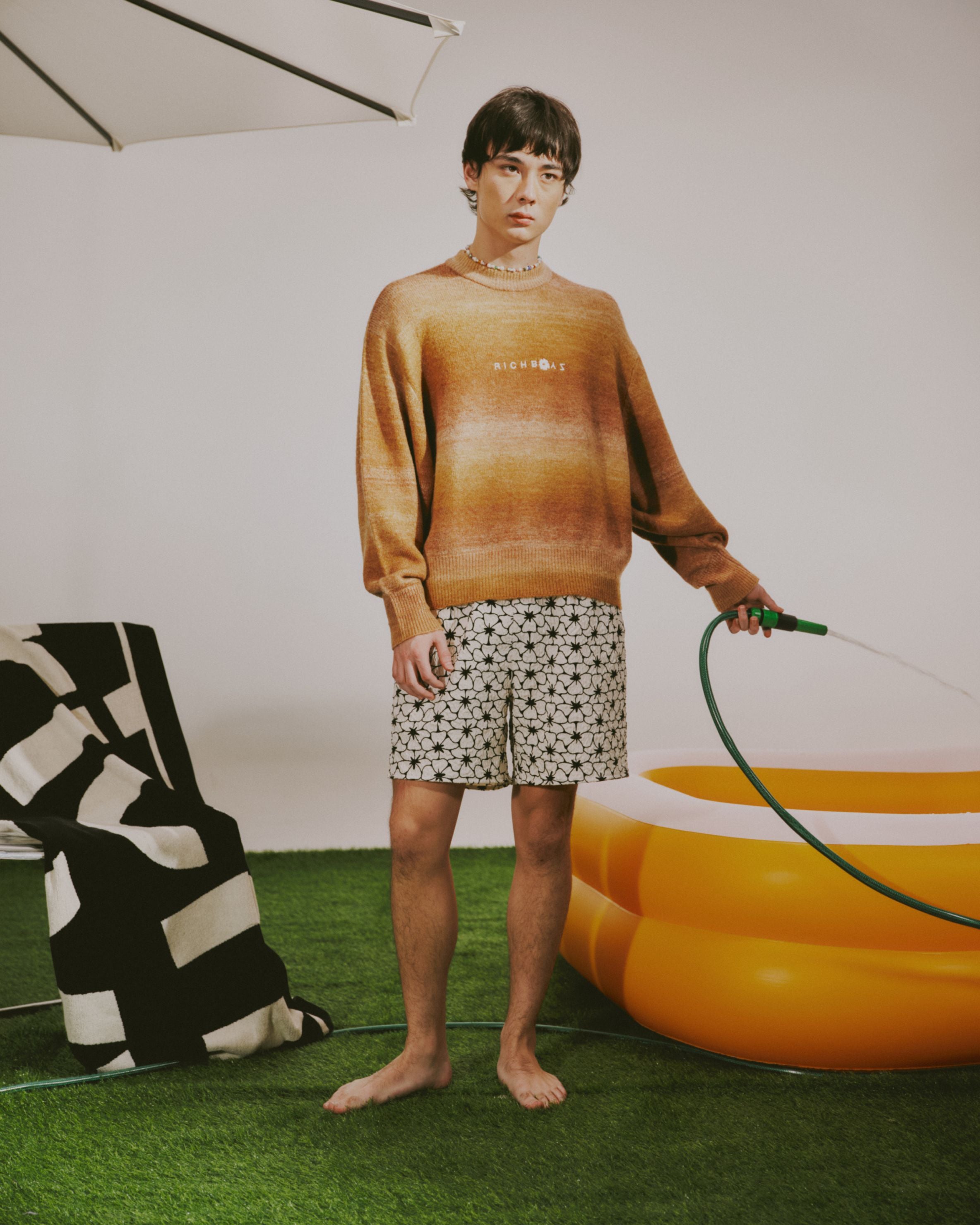 Knitted Sweater - Sunset