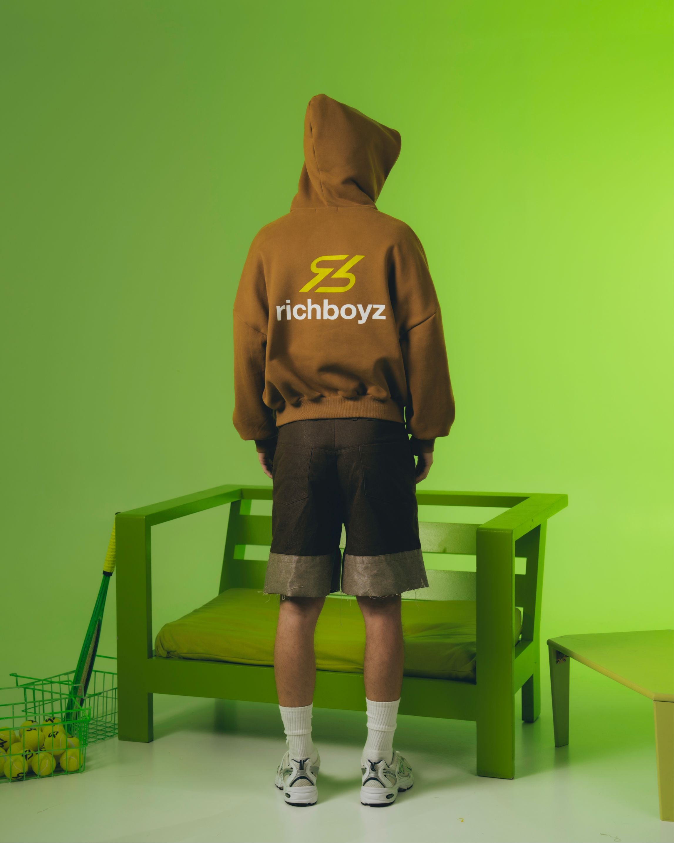 Box Hoodie - Cinnamon