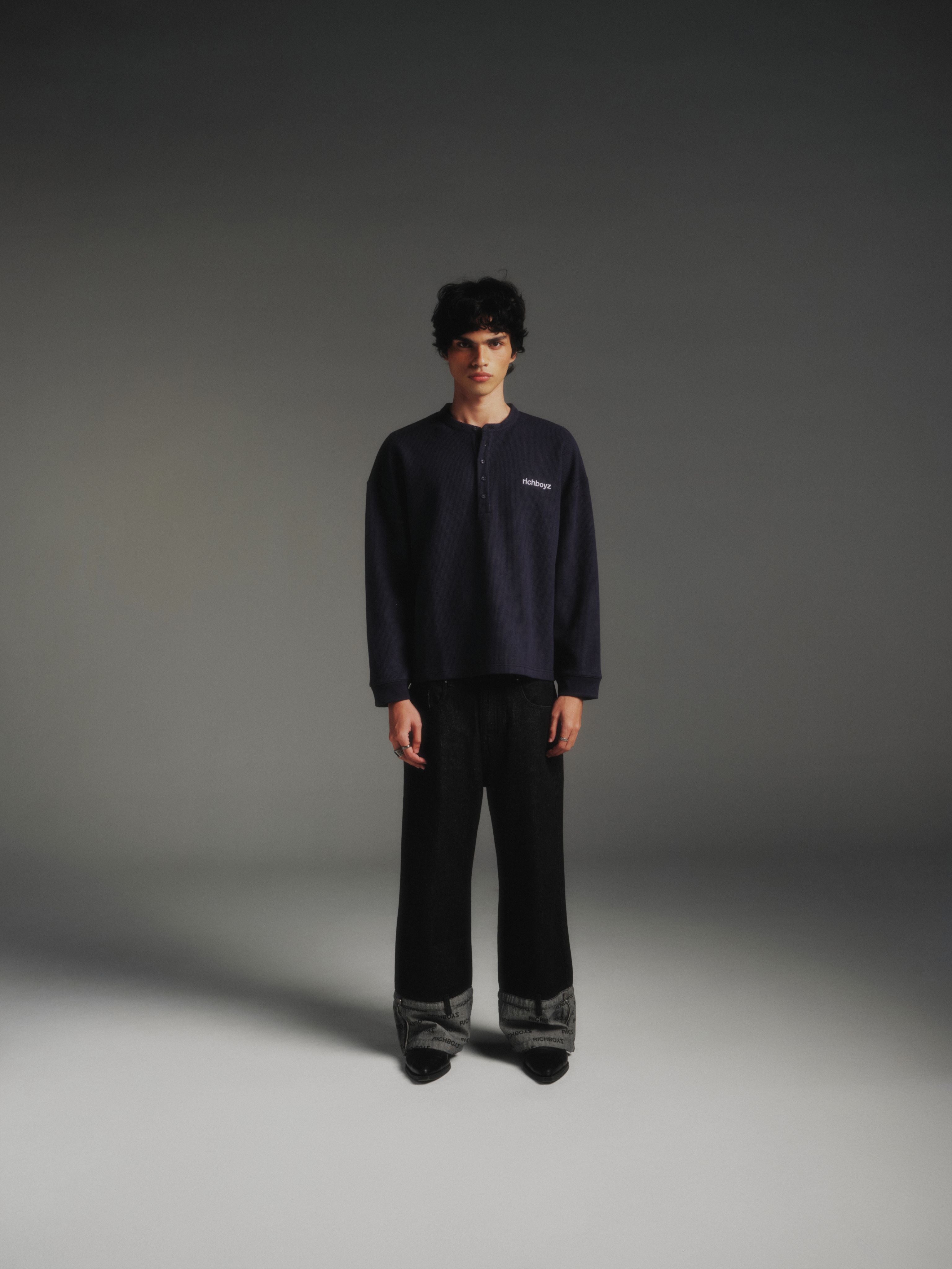 Inverse Denim Pants - Shadow