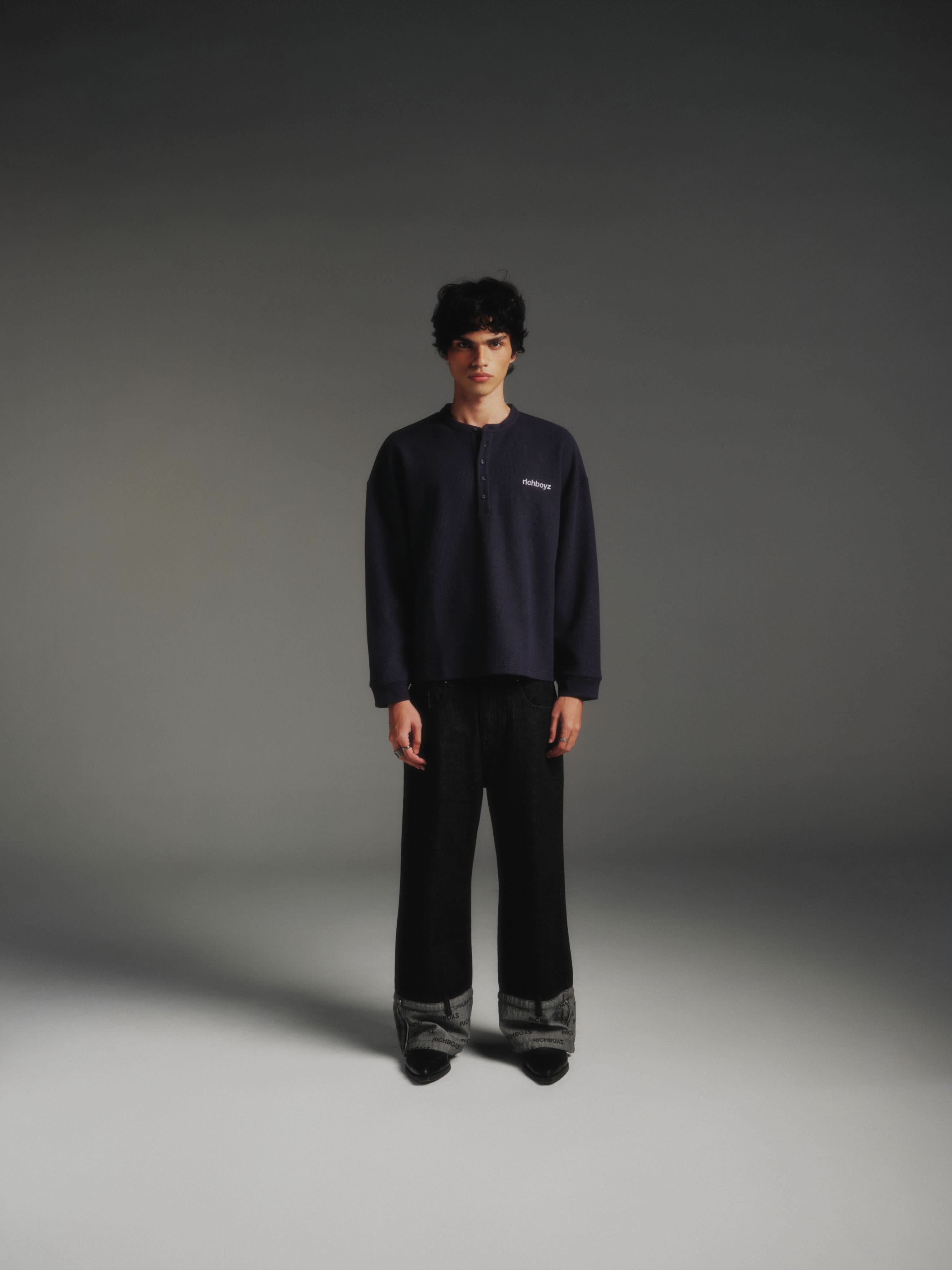 Inverse Denim Pants - Shadow