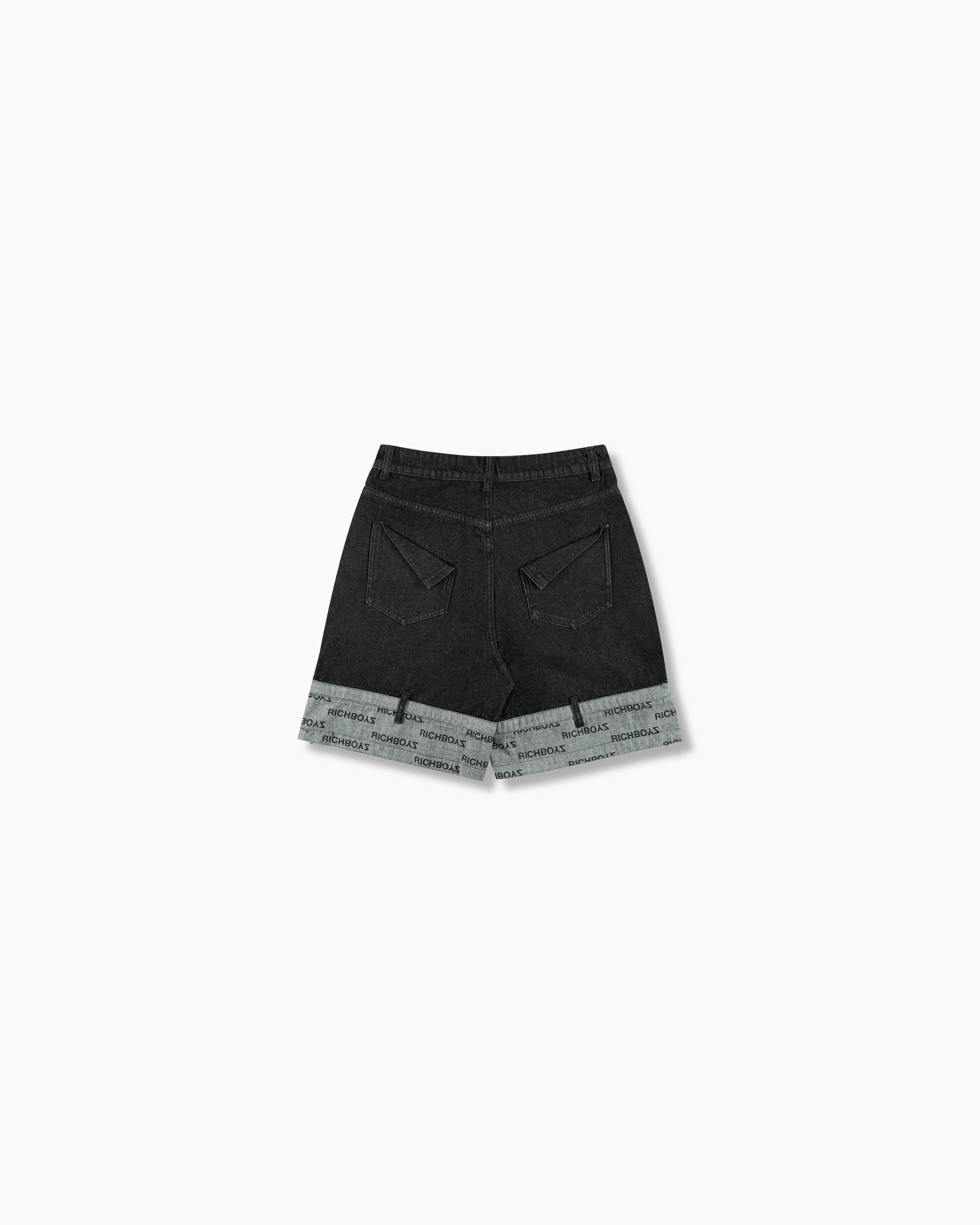 Inverse Denim Short - Shadow
