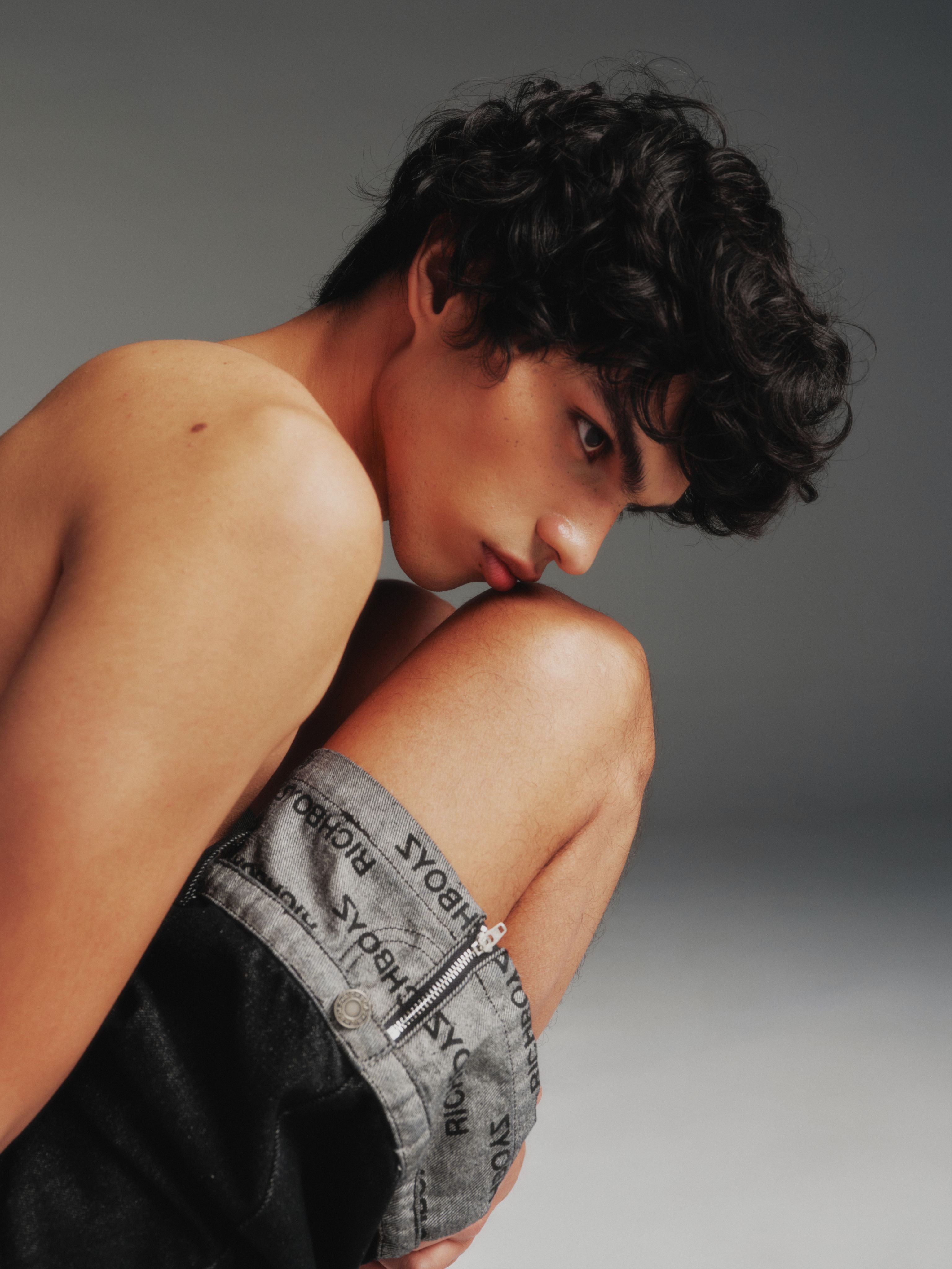 Inverse Denim Short - Shadow