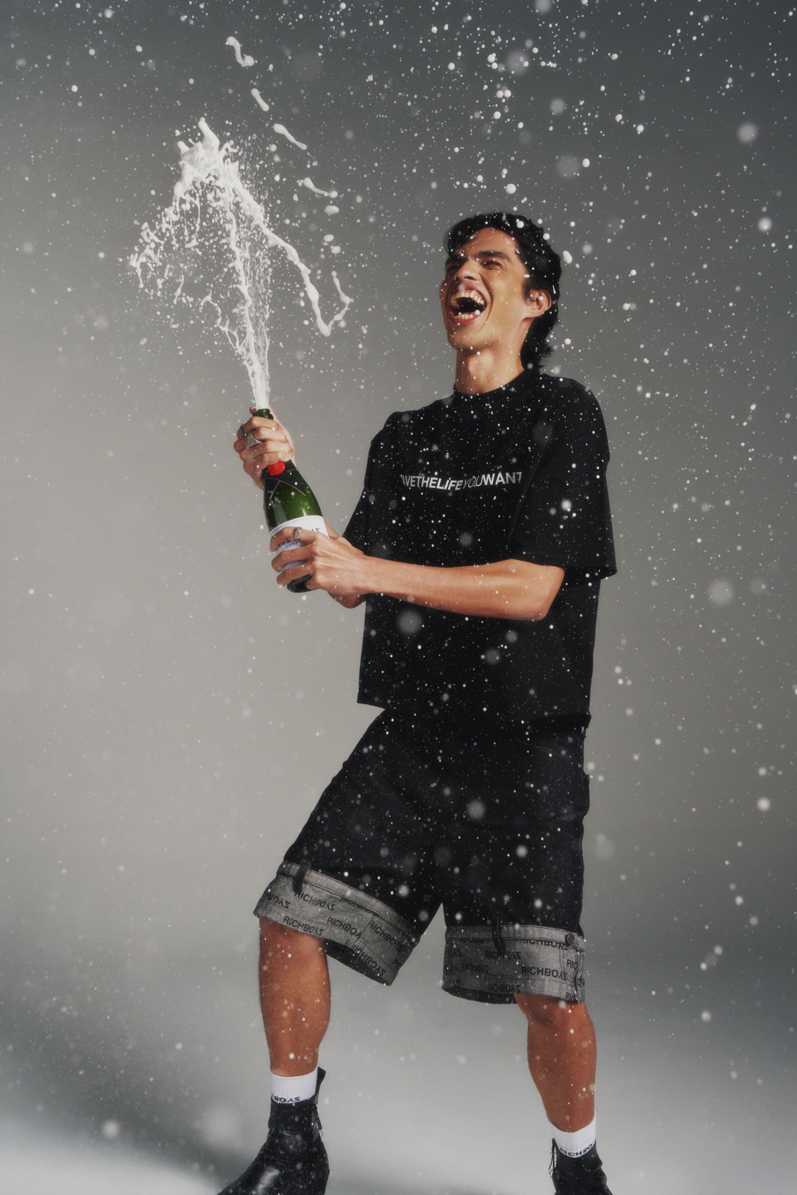 Inverse Denim Short - Shadow