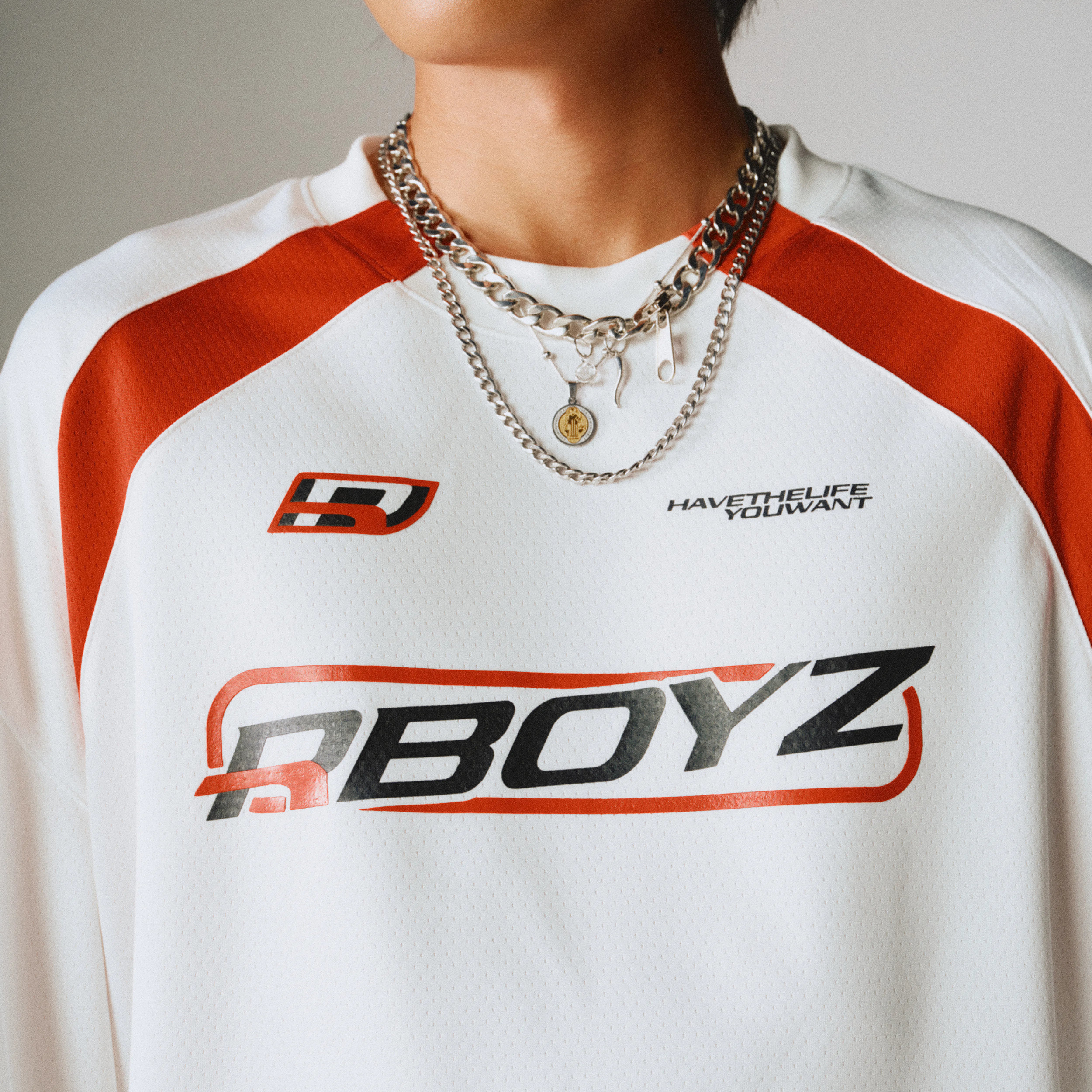 Jersey Long Sleeve - White