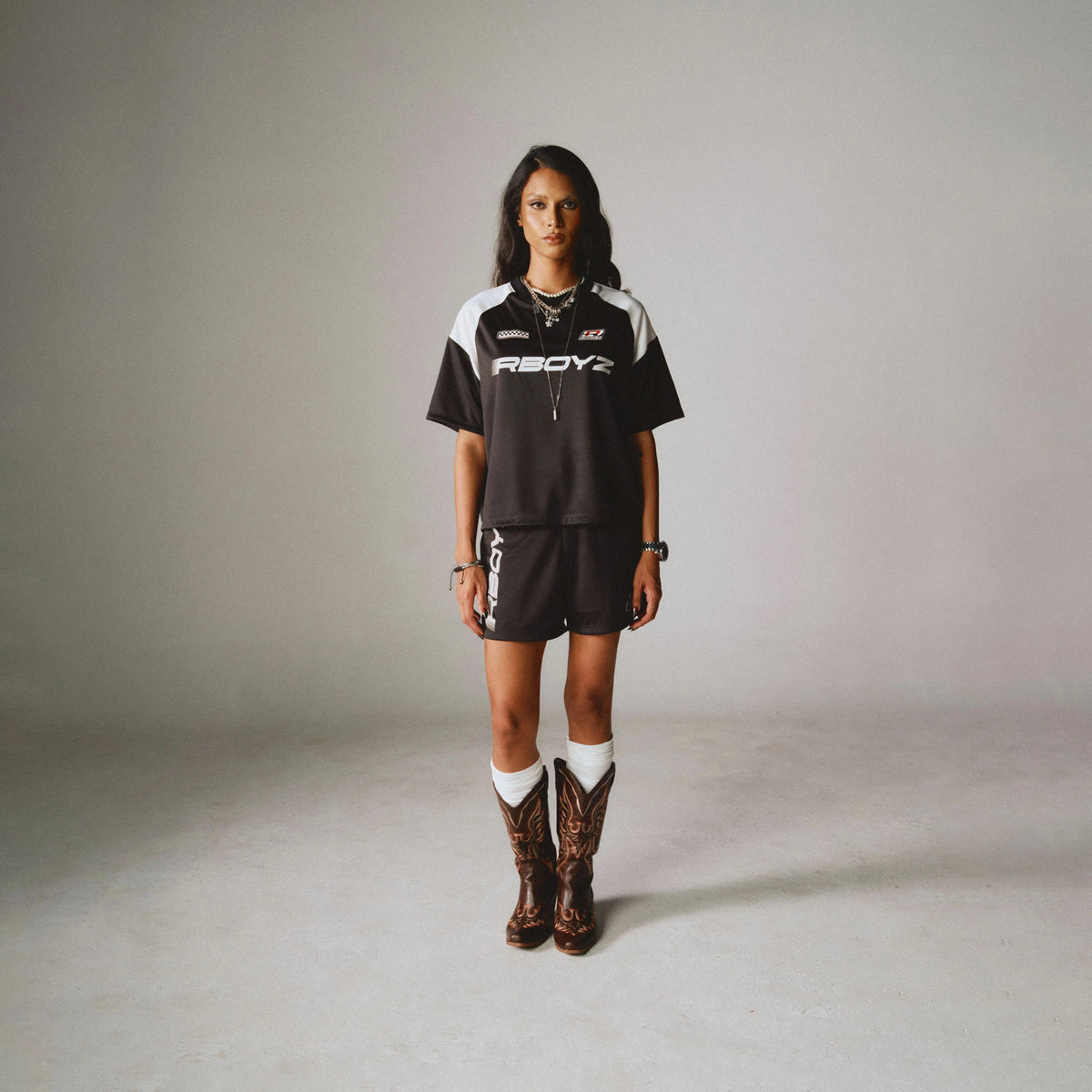 Jersey Box Tee - Black