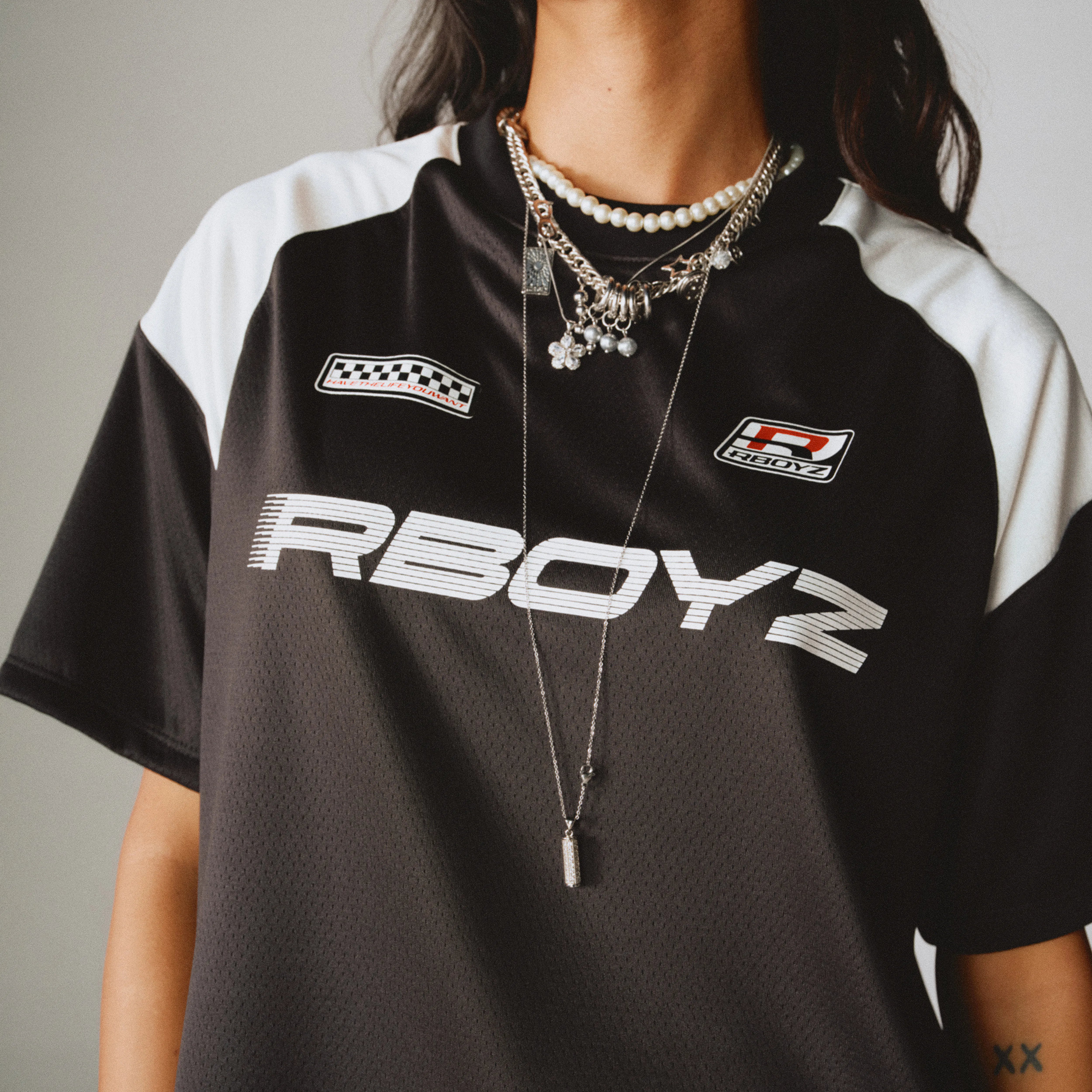 Jersey Box Tee - Black