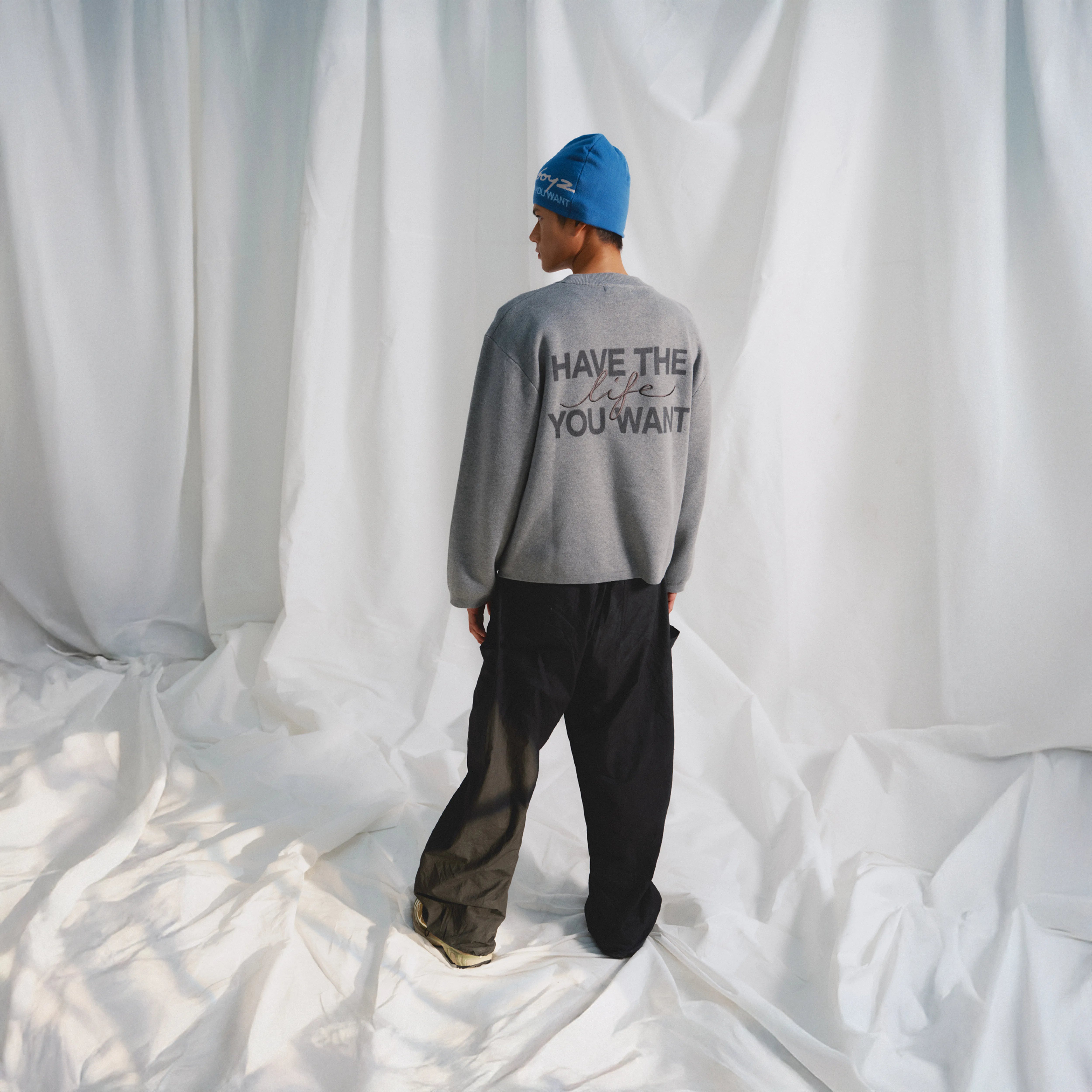 Knitted Longsleeves - Glacier