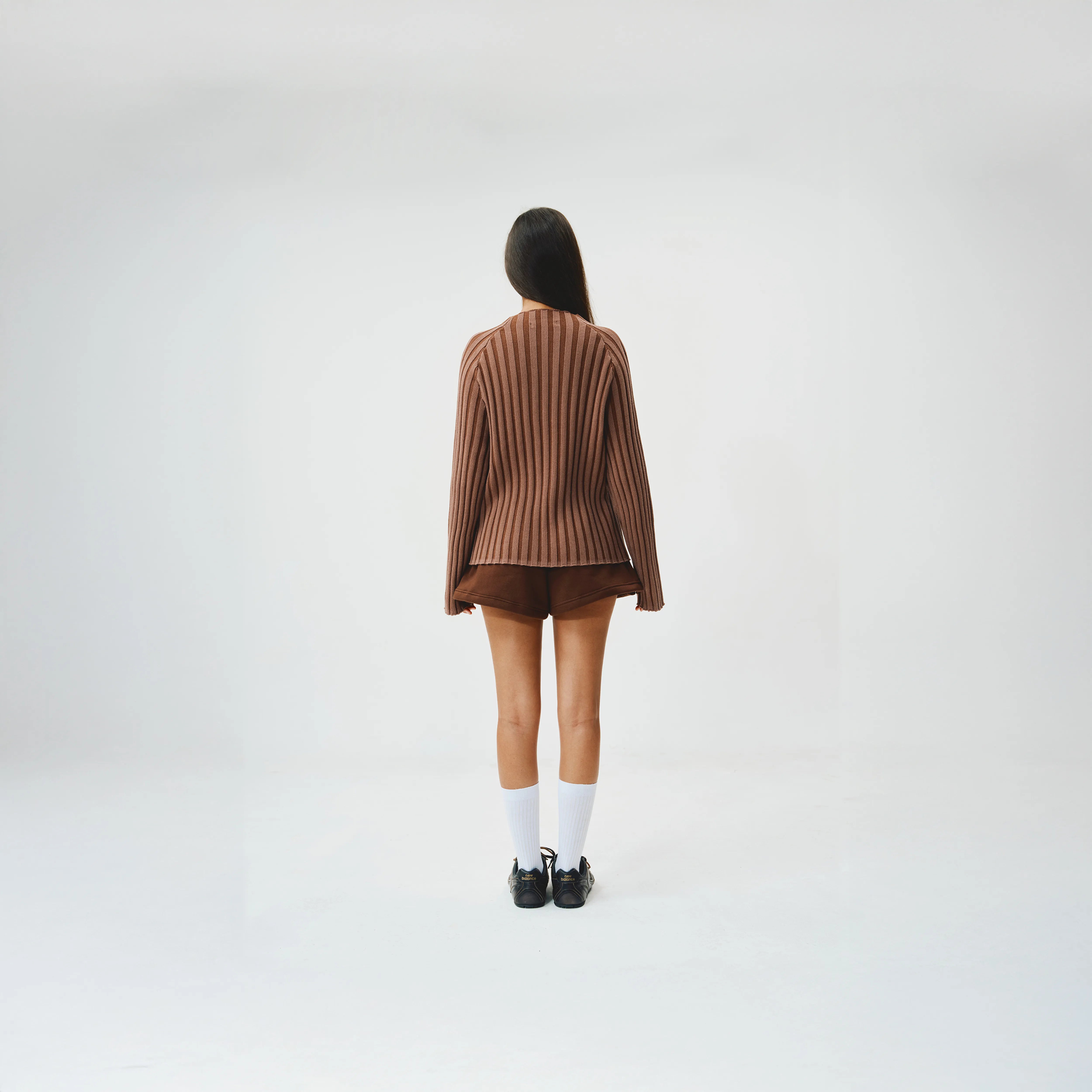 Knitted Long Sleeves - Cocoa