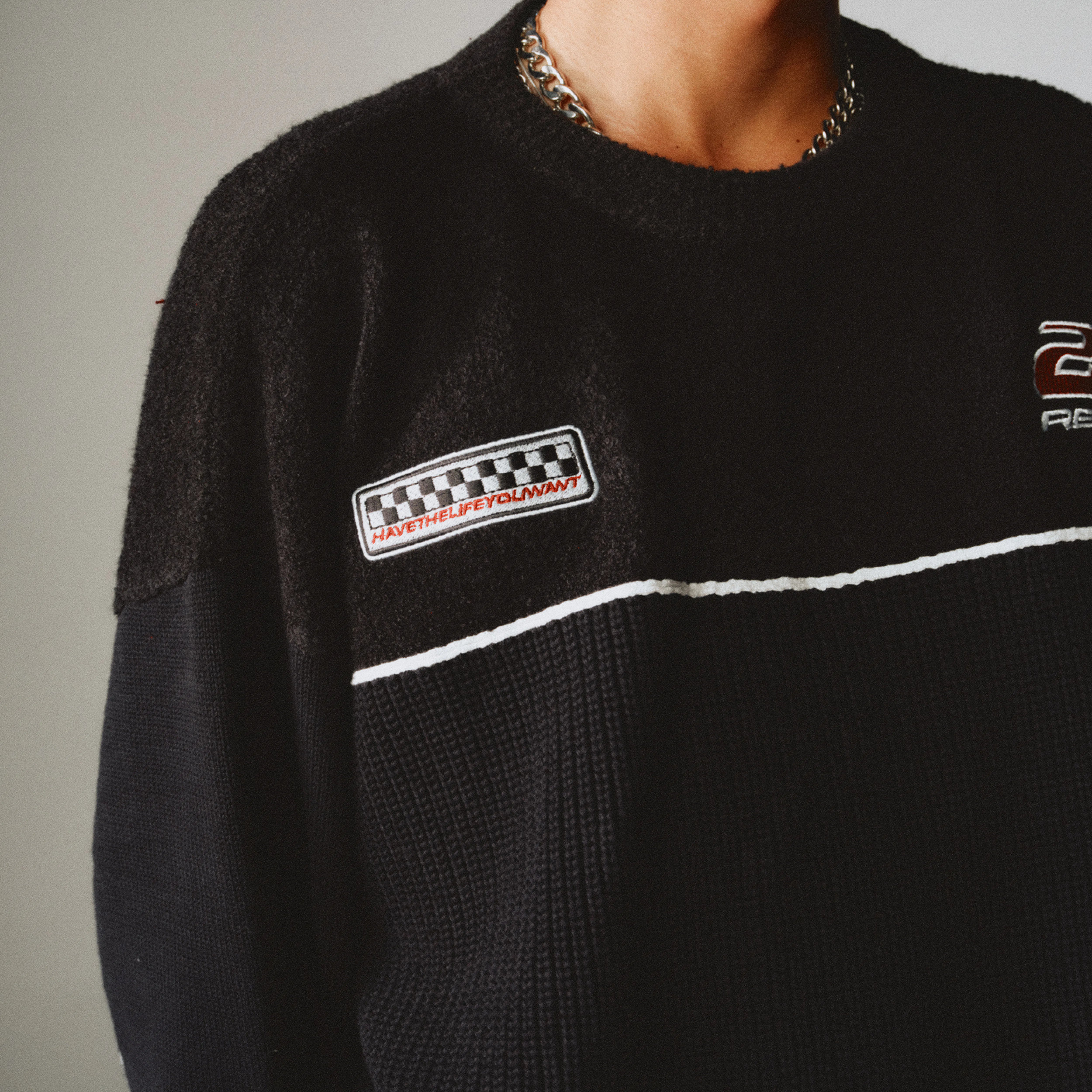 Knitted Quad Pullover