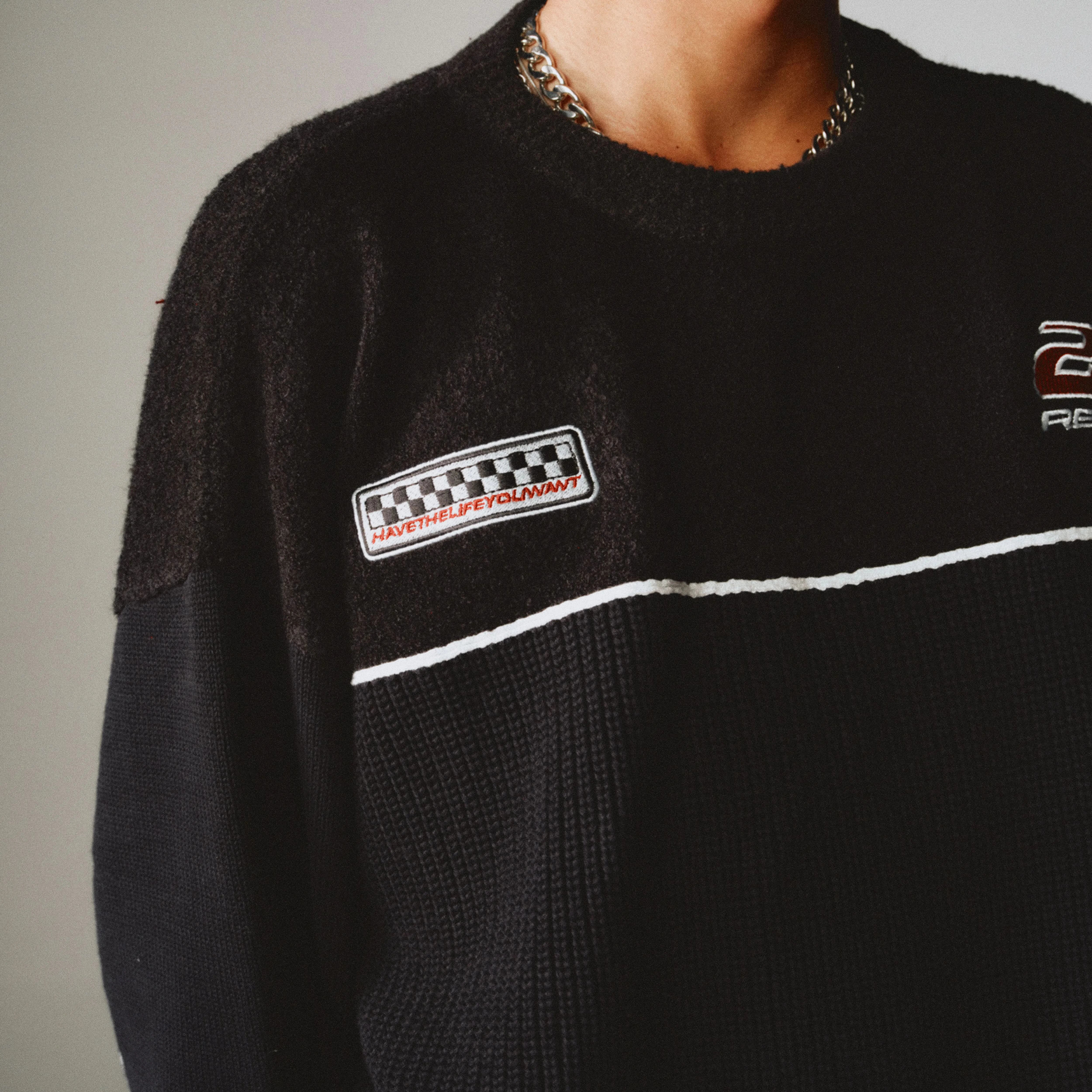 Knitted Quad Pullover