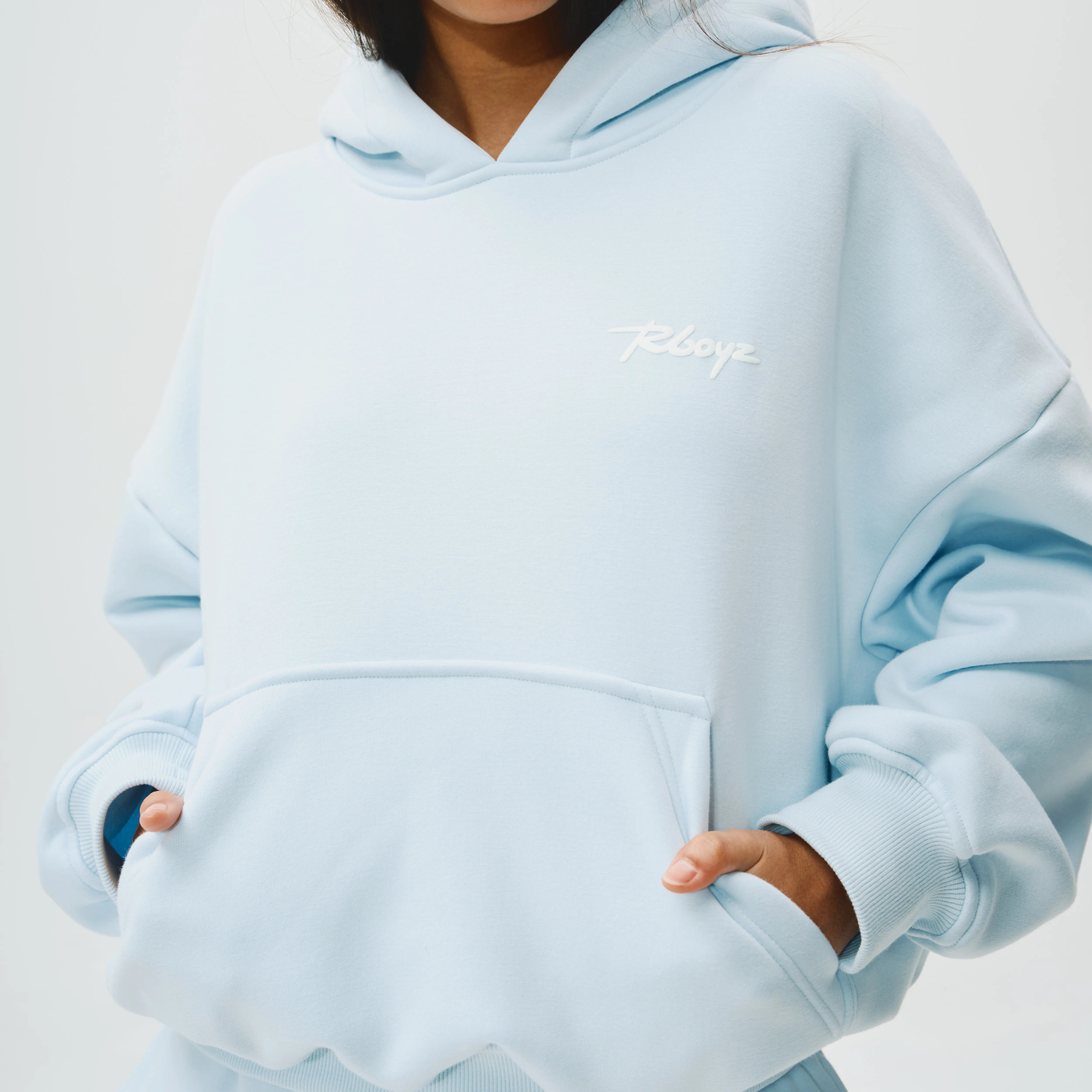 Plush Hoodie - Cloud
