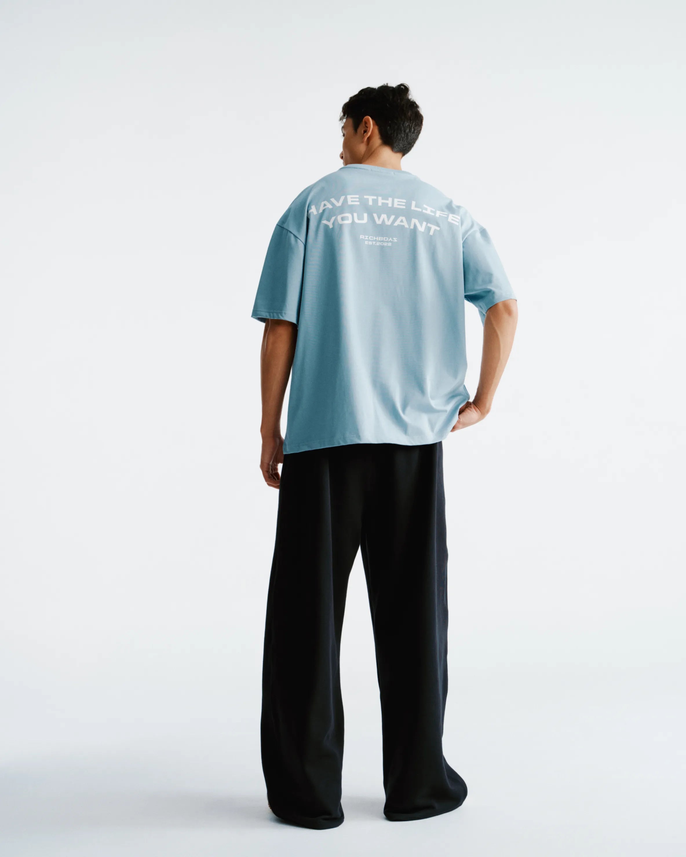 Premium Daily Tee - Sky Blue