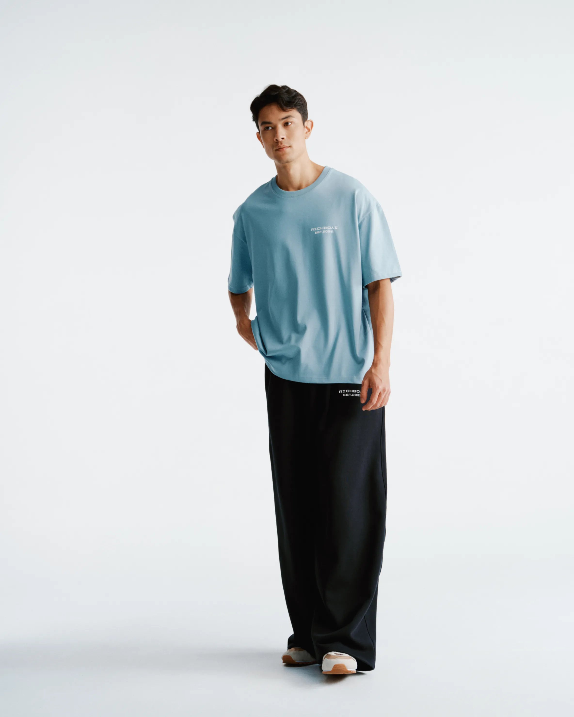Premium Daily Tee - Sky Blue