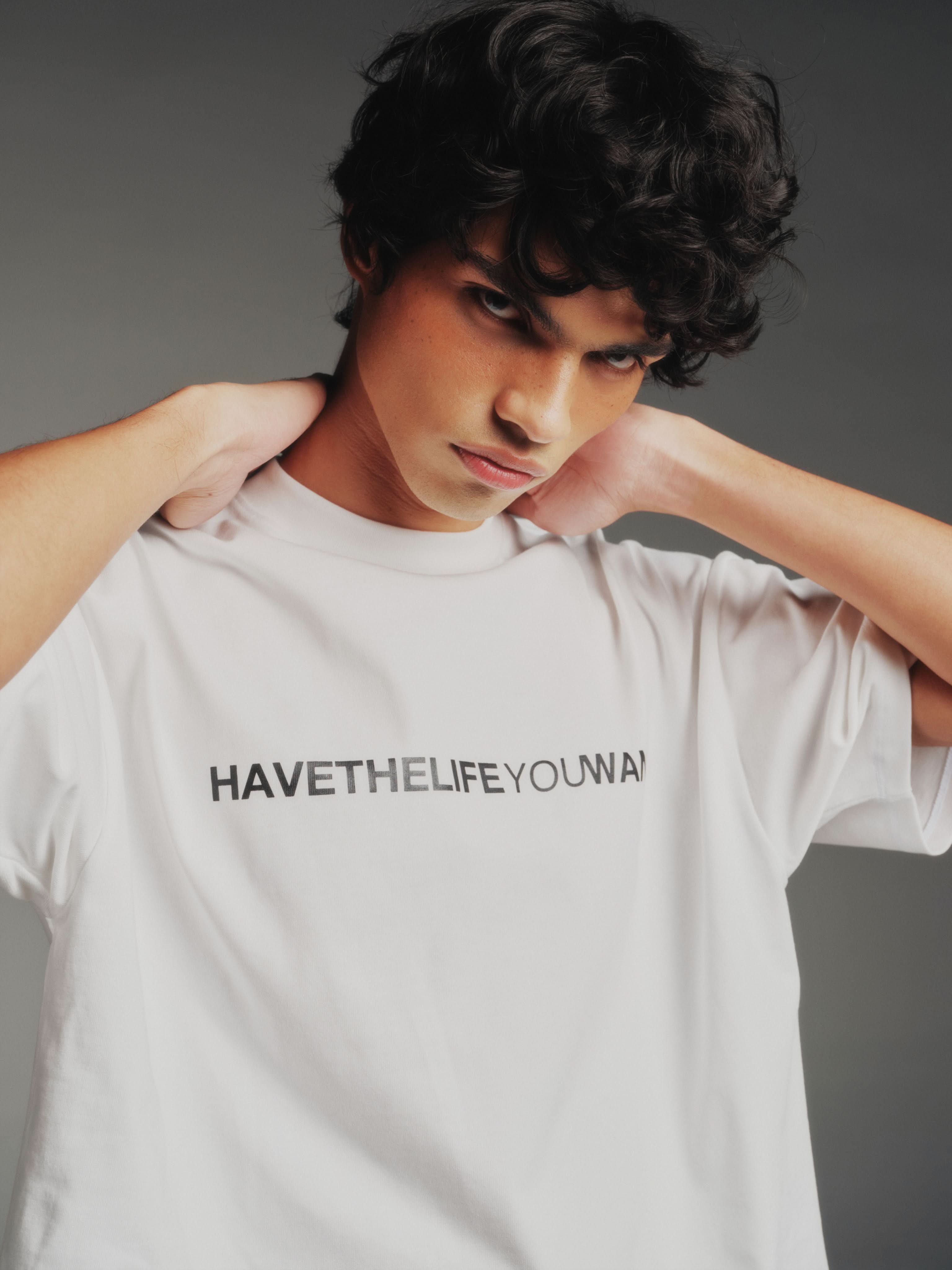 Premium Box Tee - Chalk