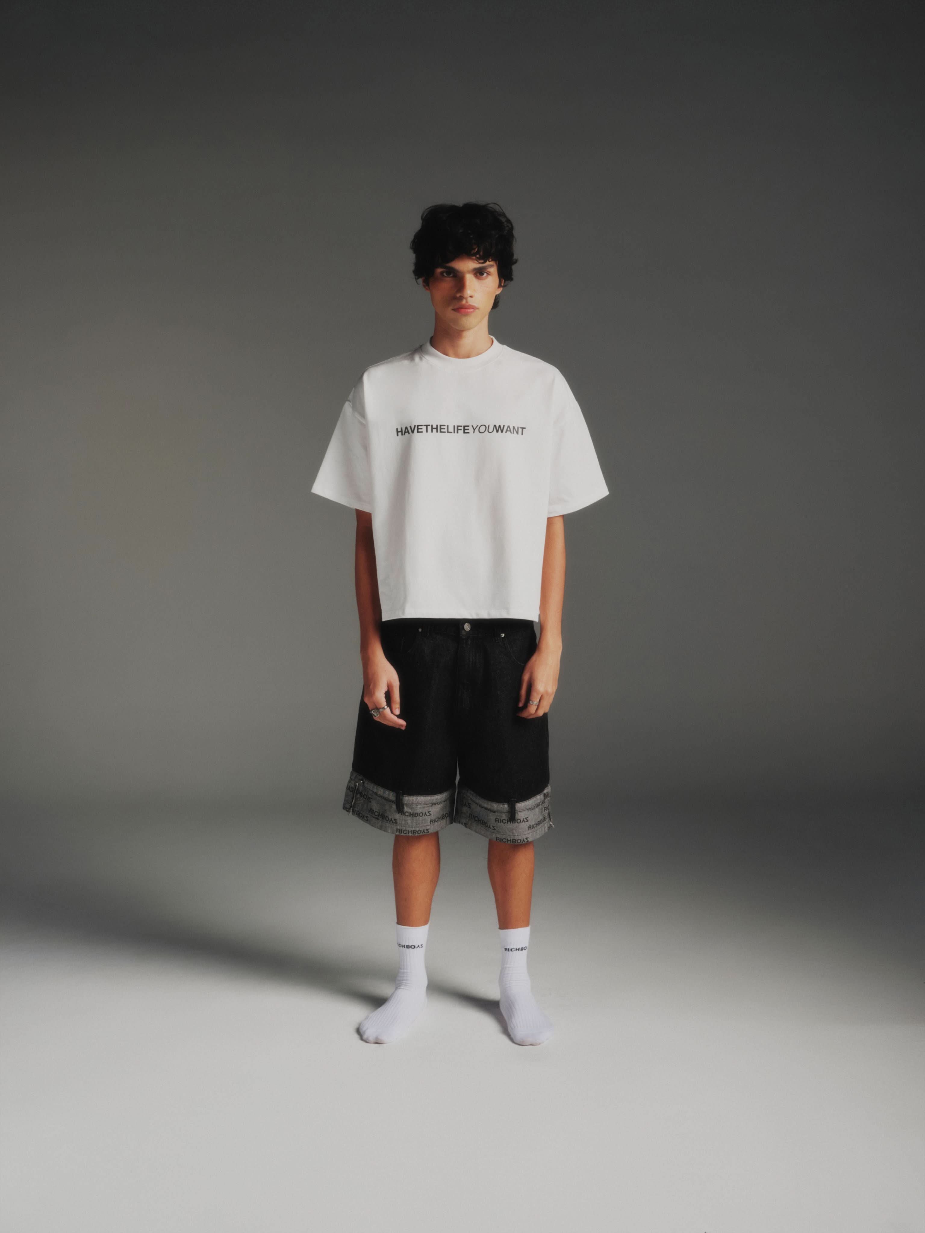 Premium Box Tee - Chalk