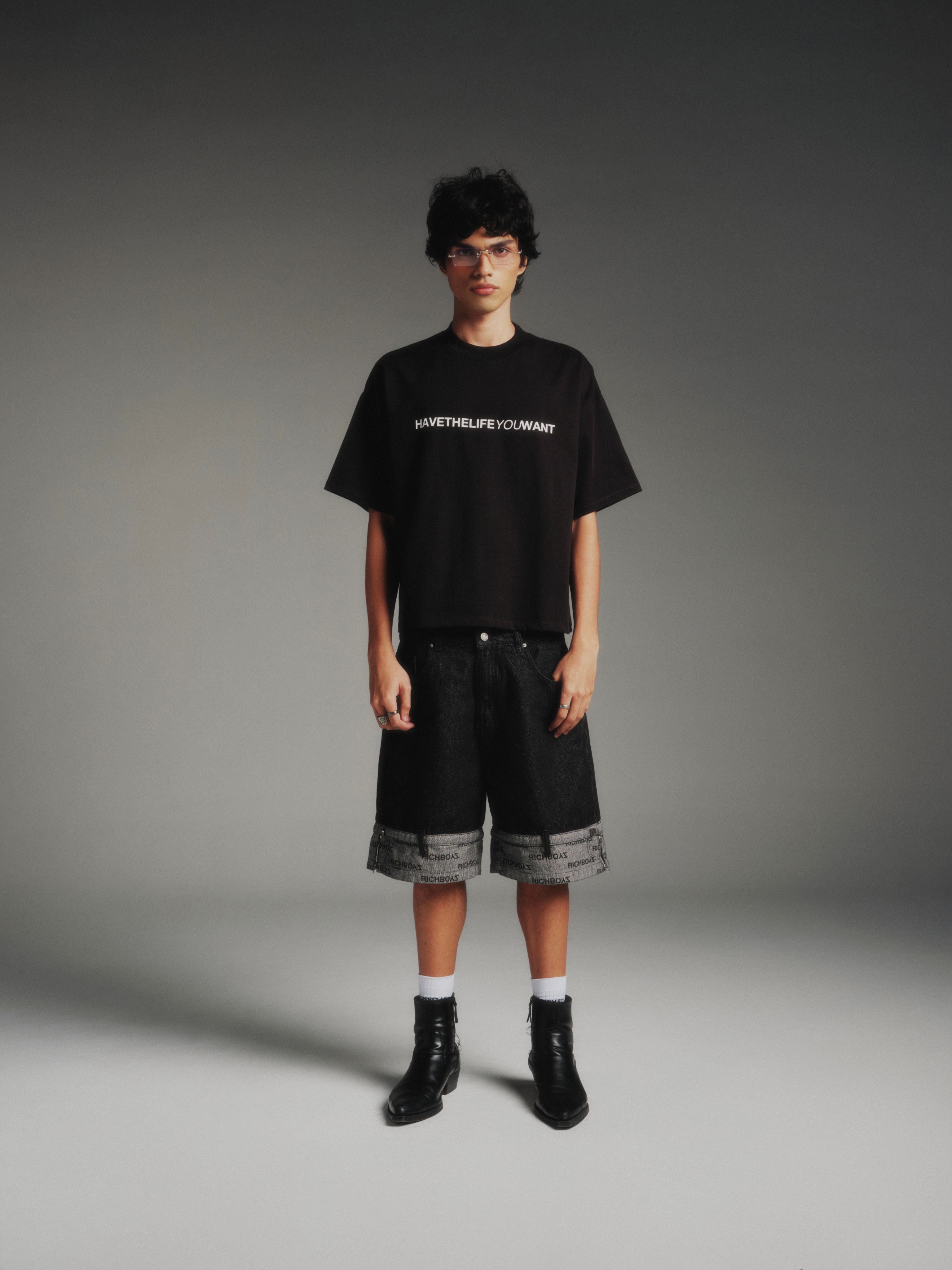 Premium Box Tee - Shadow