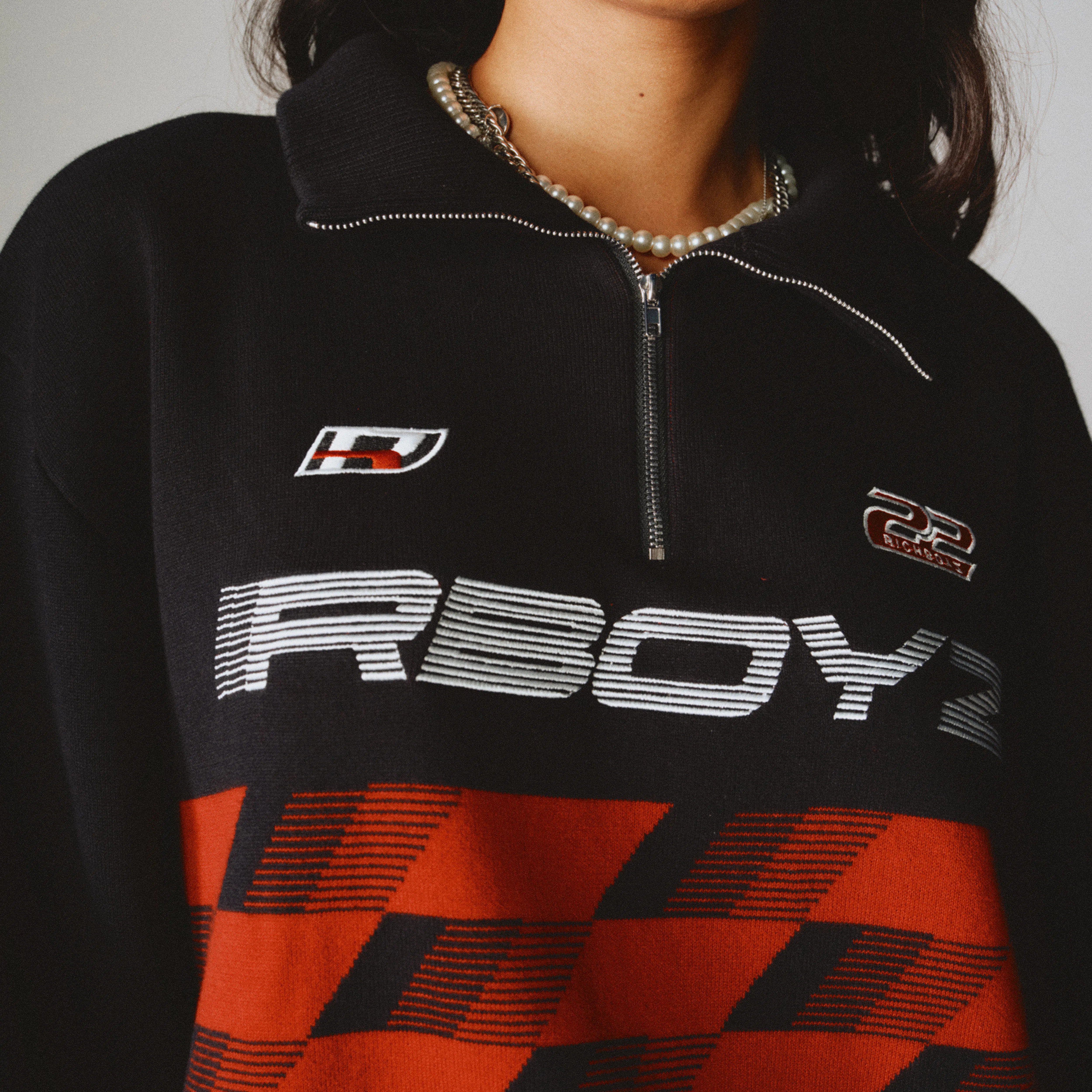 Quarter Zip Knit Pullover