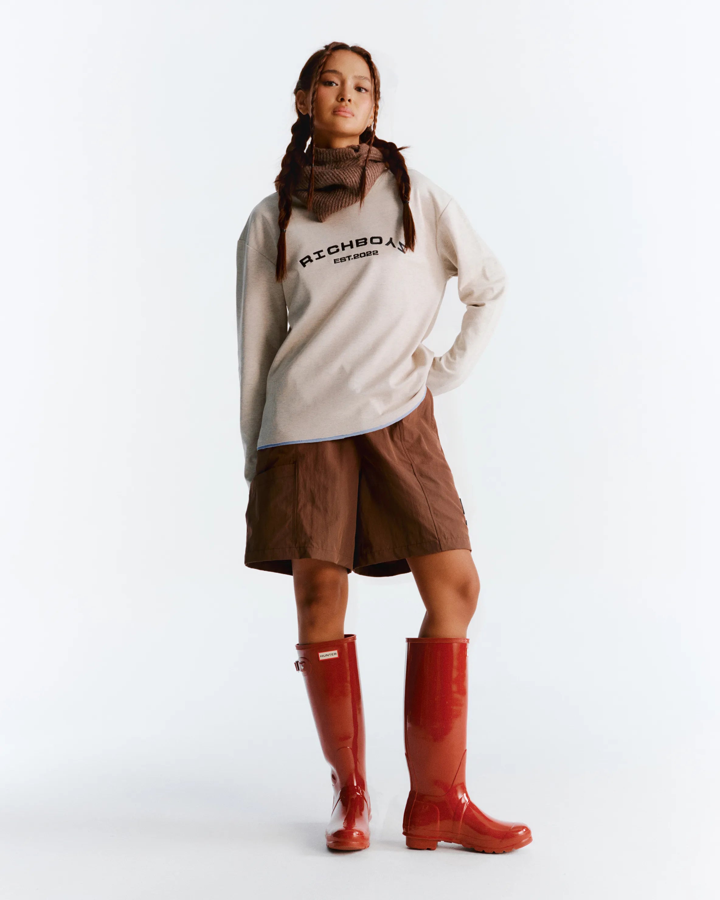 Trail shorts - Brown