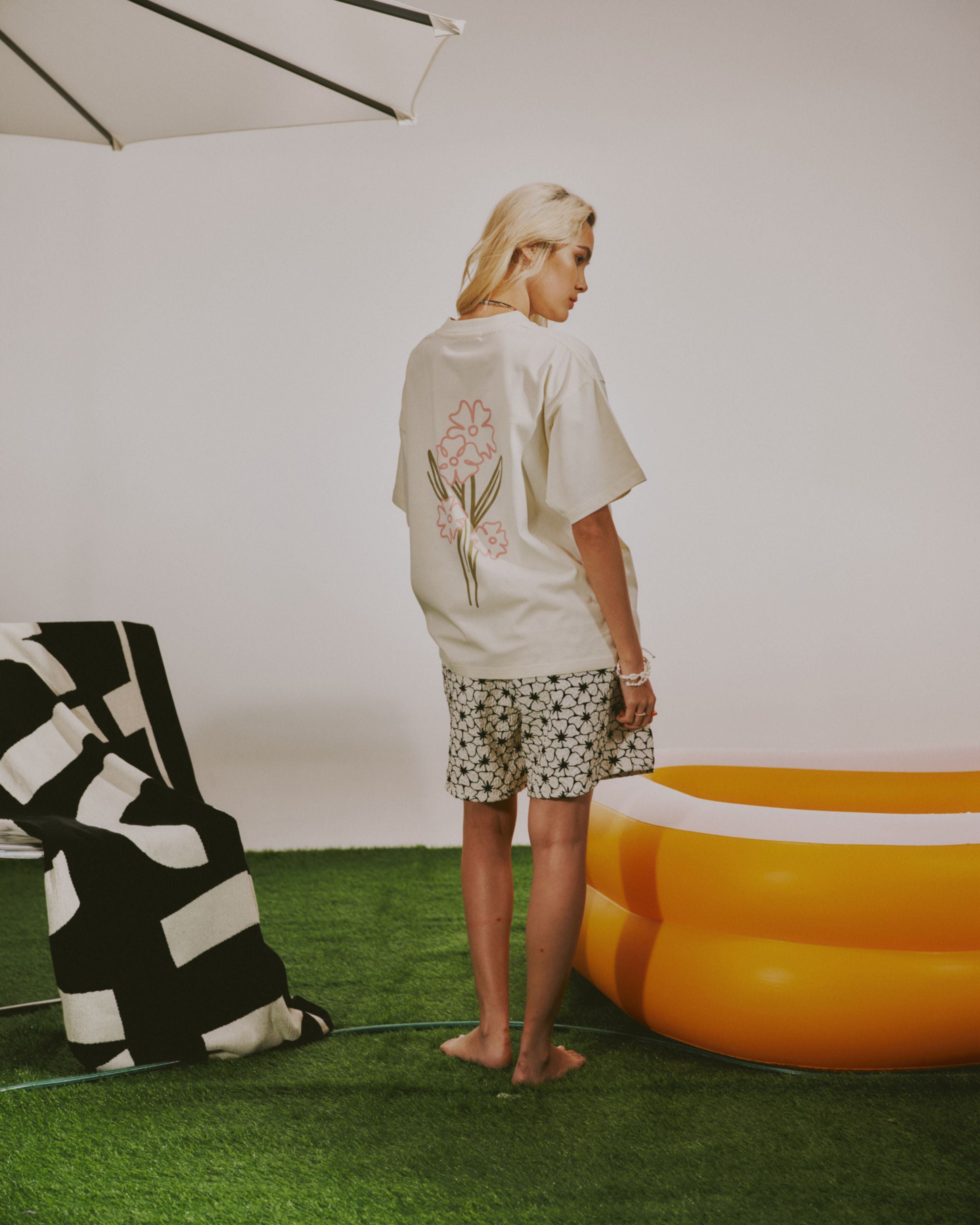 Swim Shorts - Flower