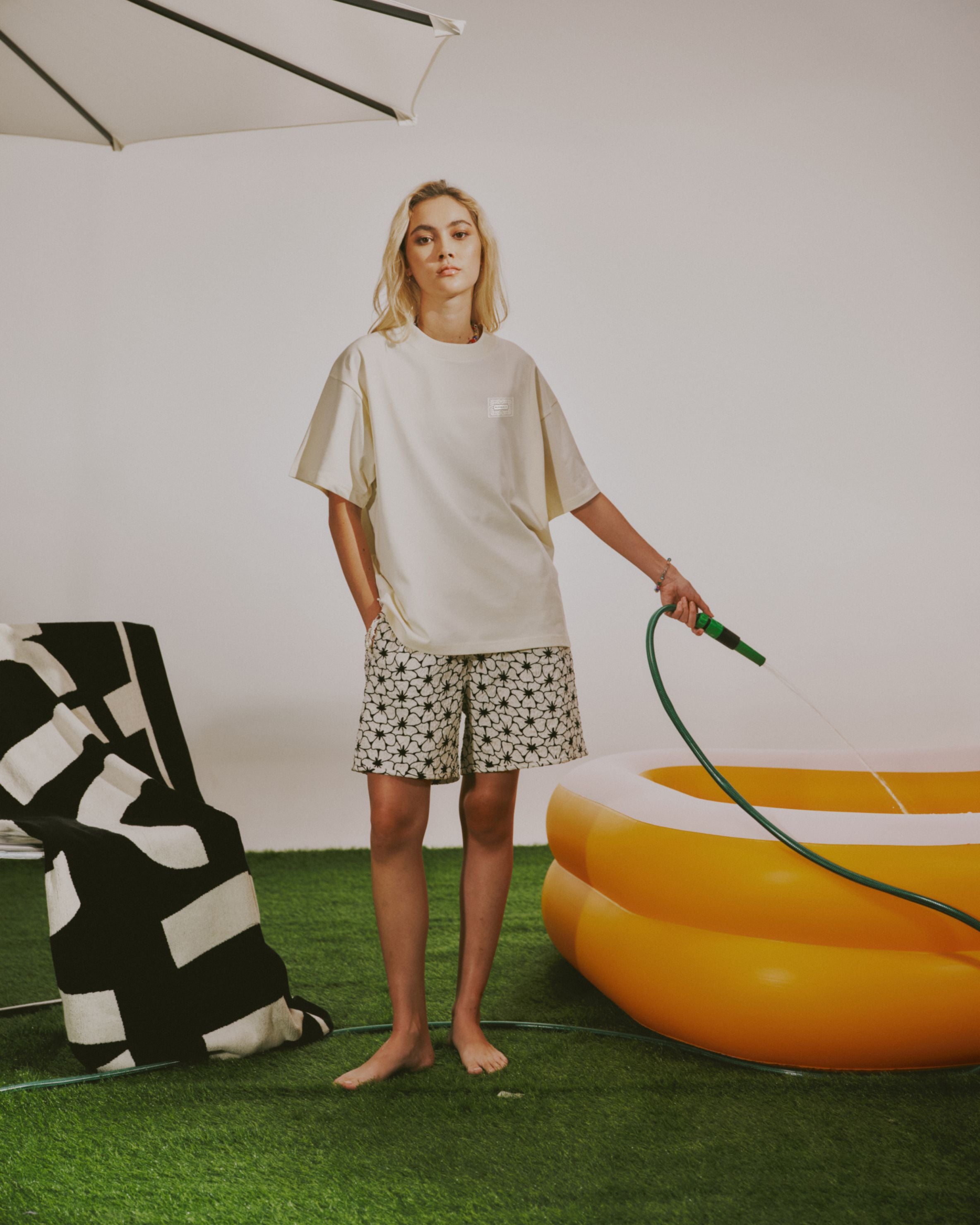 Swim Shorts - Flower