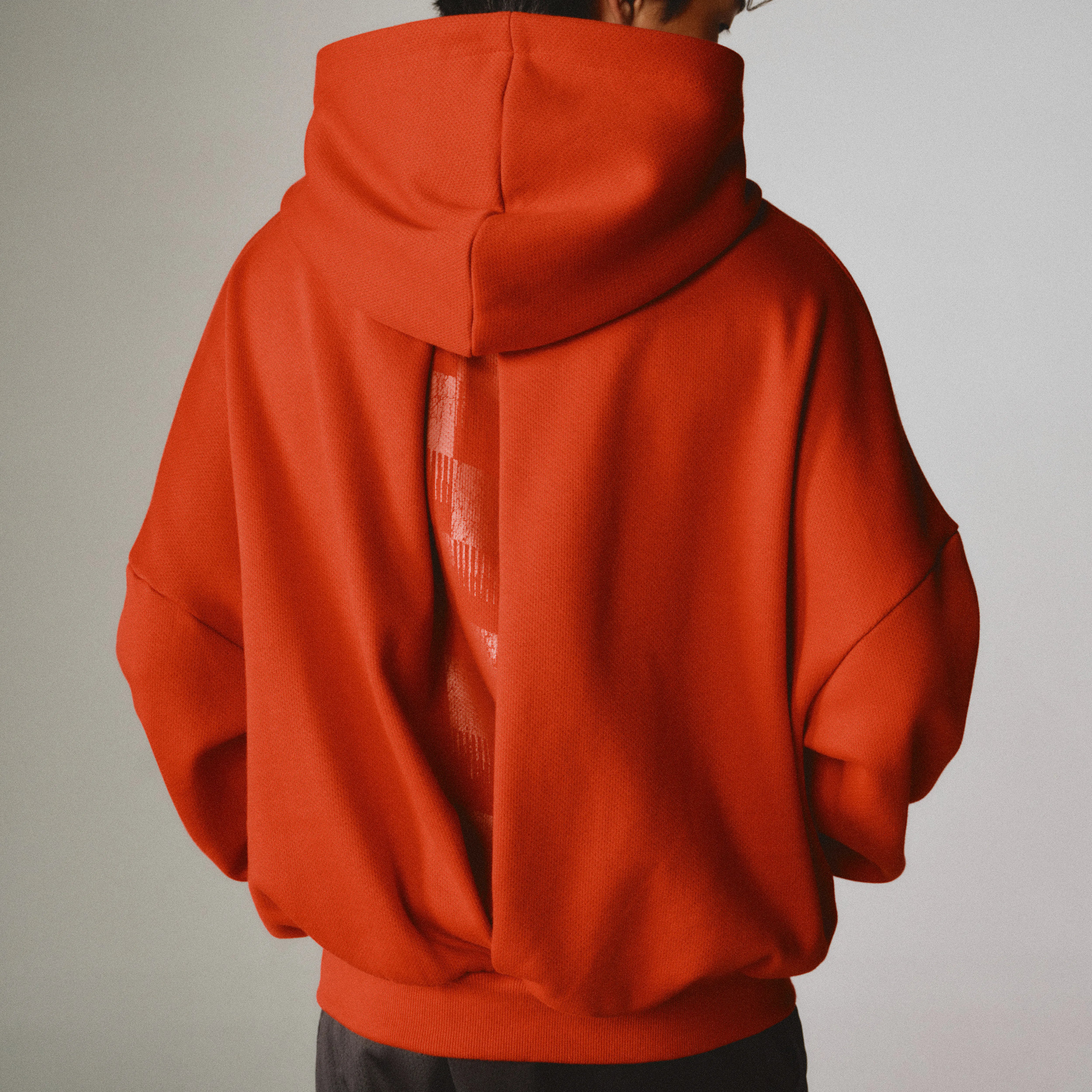 Zip Motion Hoodie - Red