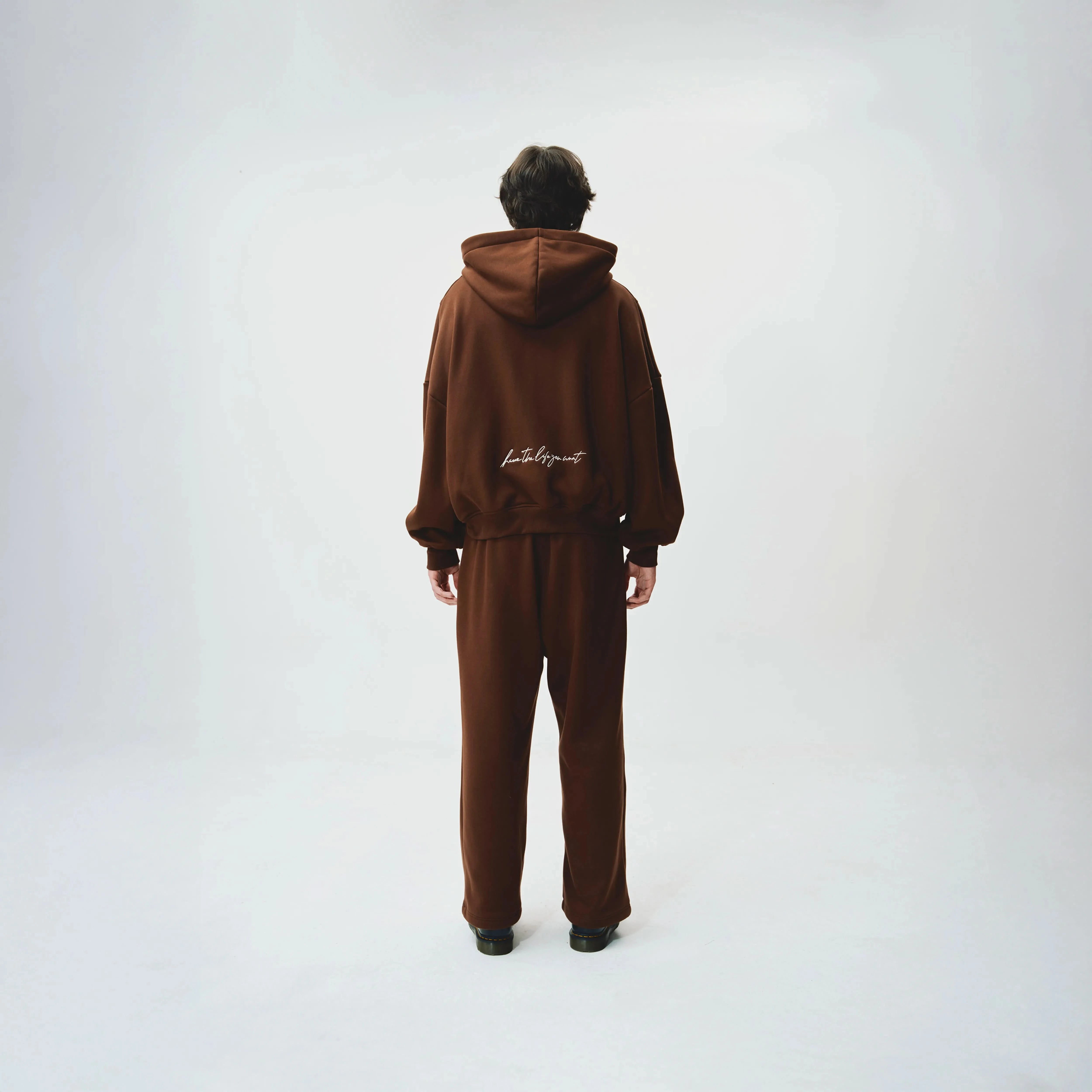 Pleated Lounge Pants - Cocoa