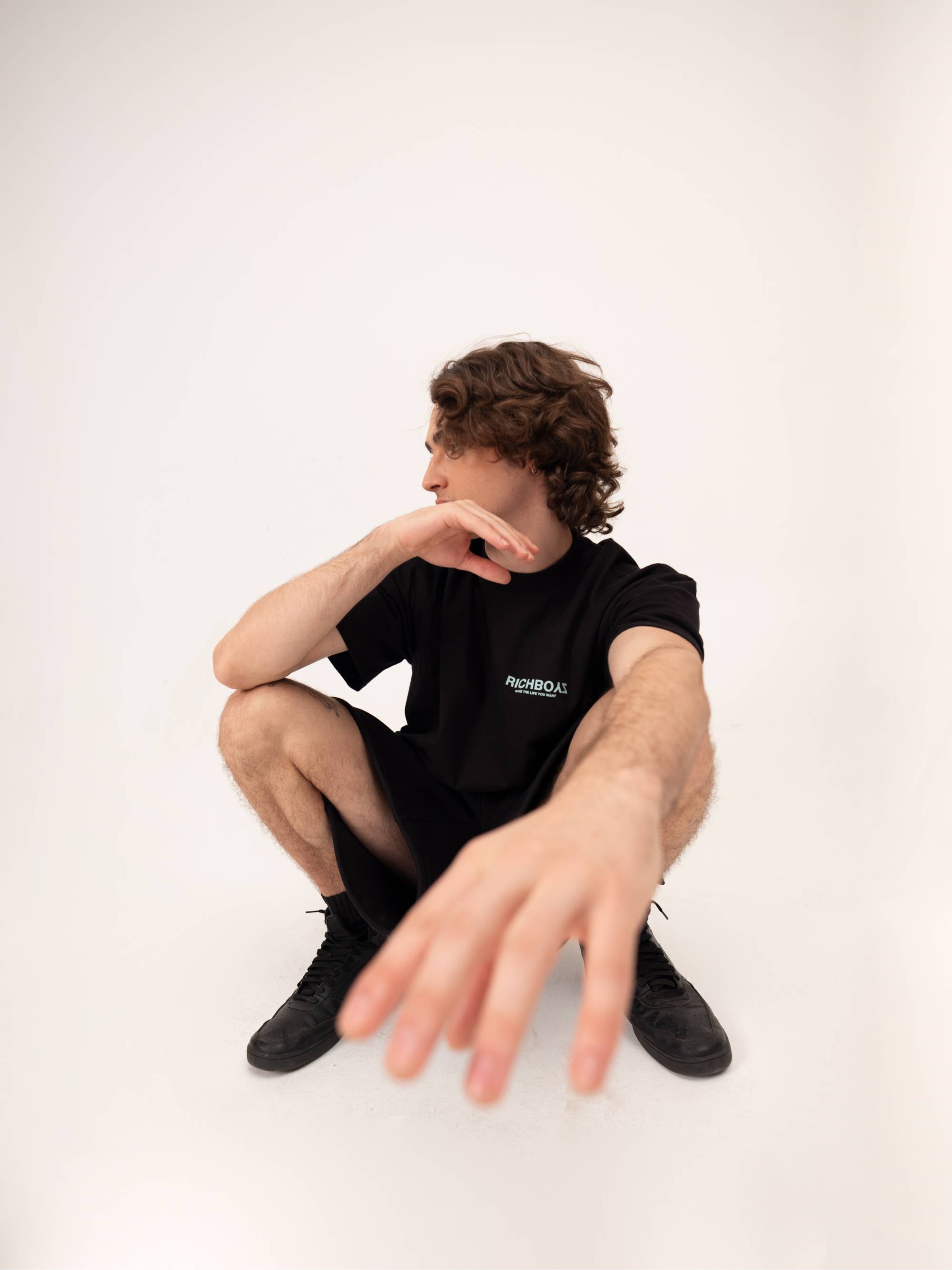 Drop Shoulder Tee - Arctic