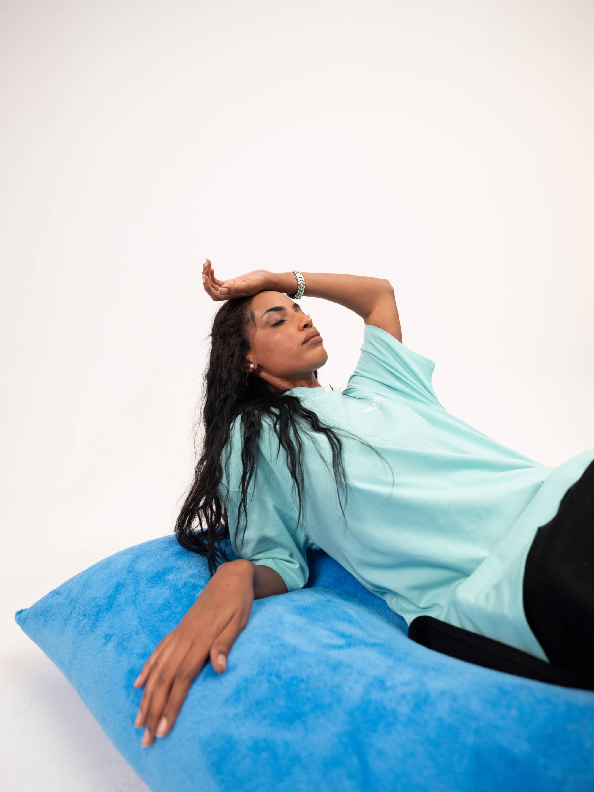 Drop Shoulder Tee - Mint