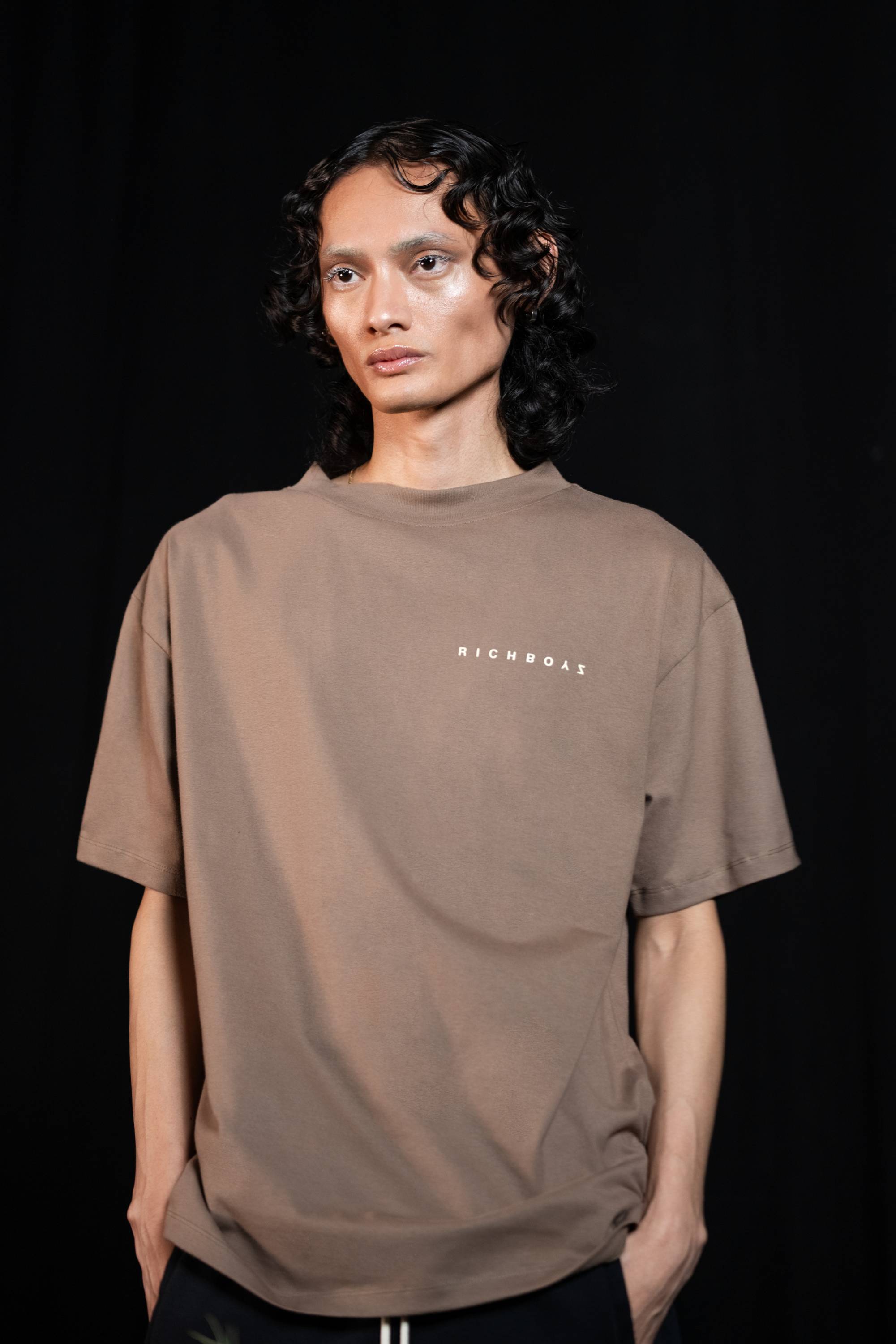 Relaxed Drop Shoulder Tee - Autumn