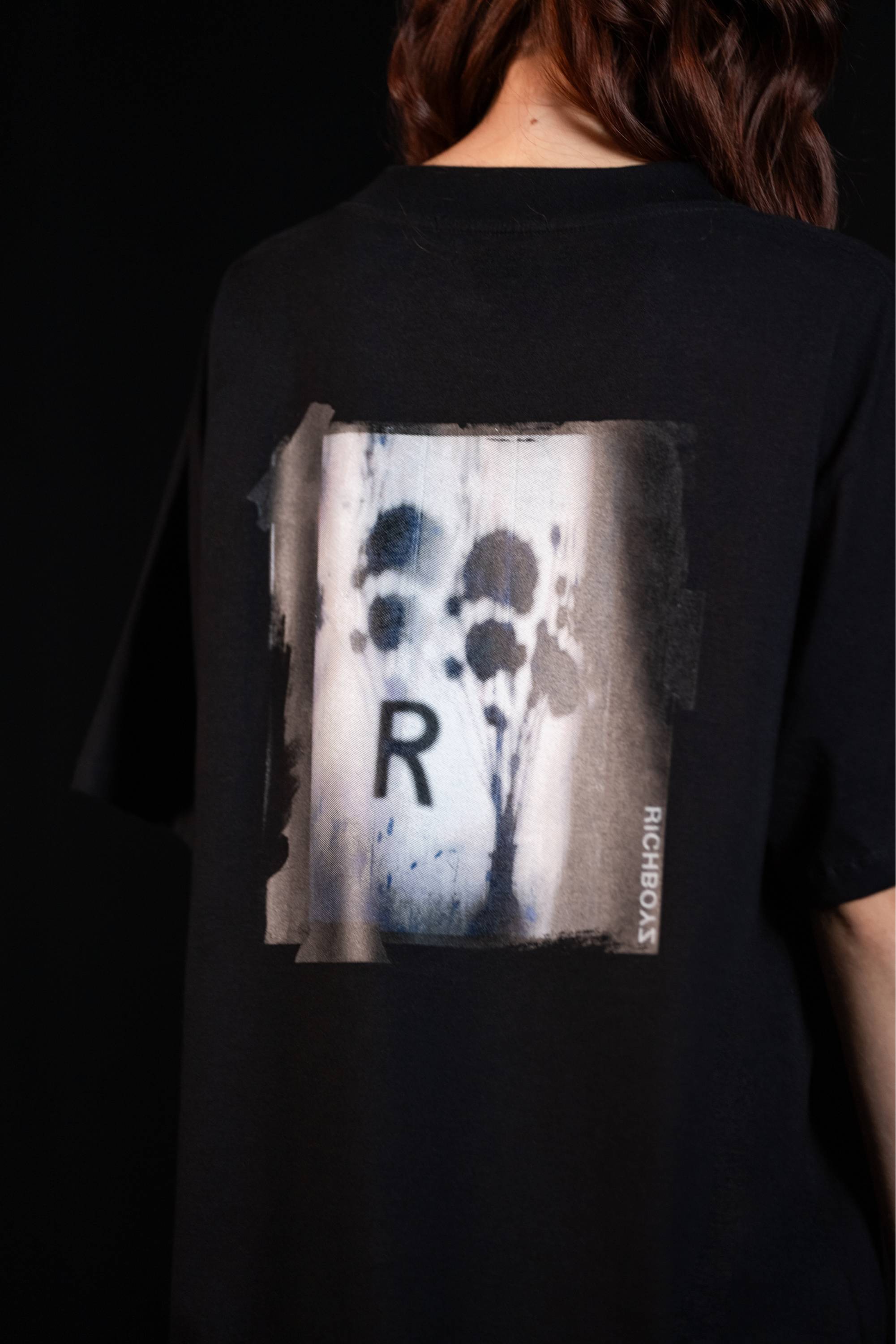 Relaxed Drop Shoulder Tee - Midnight